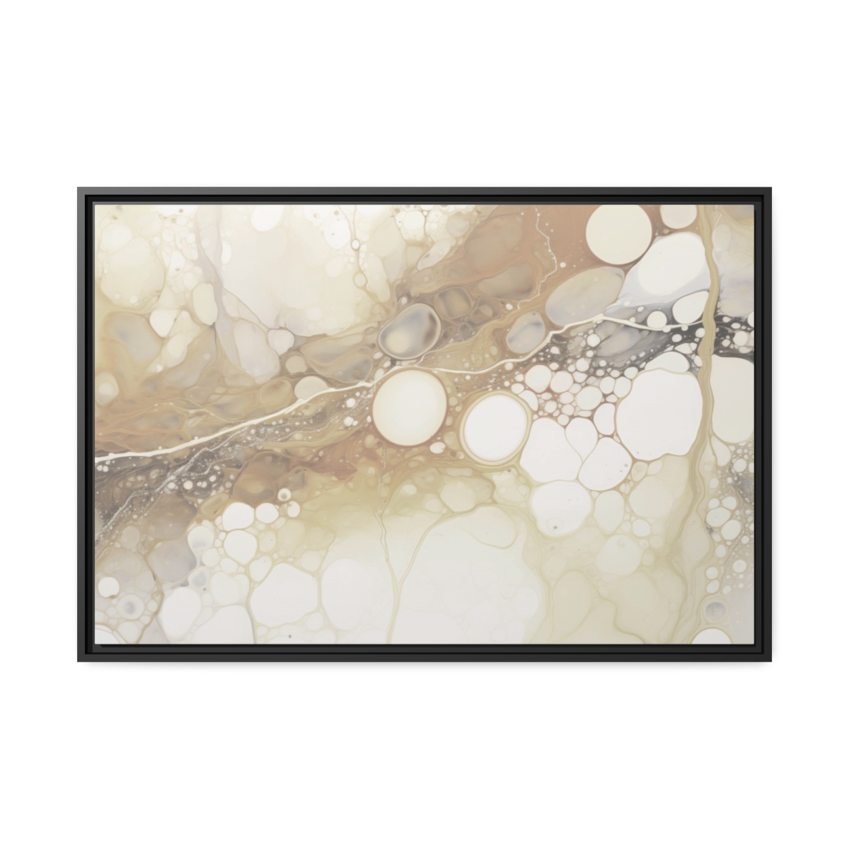 Foam One - Milky - Custom Black Frame