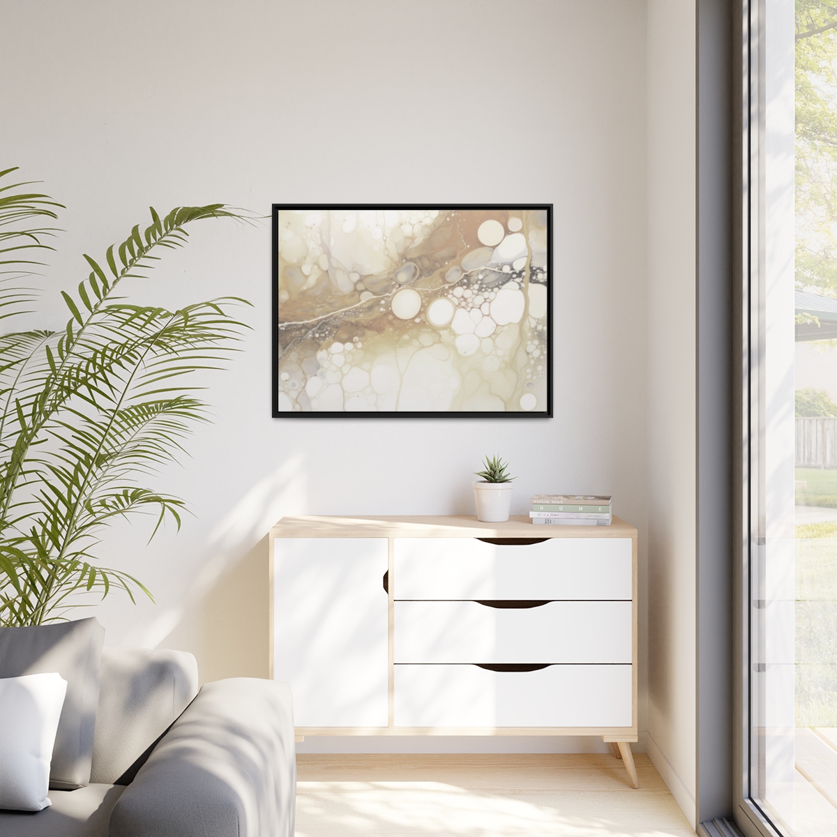 Foam One - Milky - Custom Black Frame - Image 13