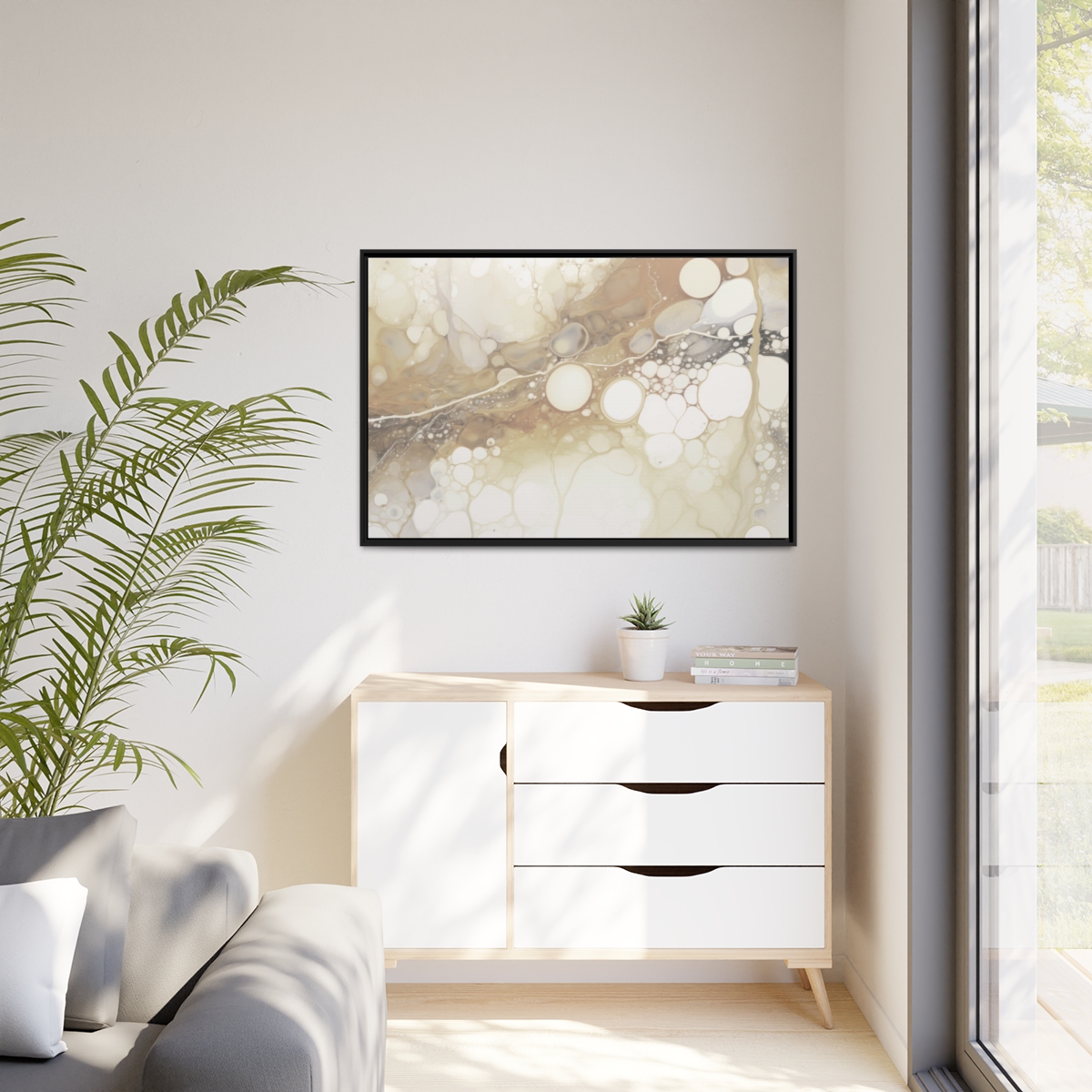 Foam One - Milky - Custom Black Frame - Image 17