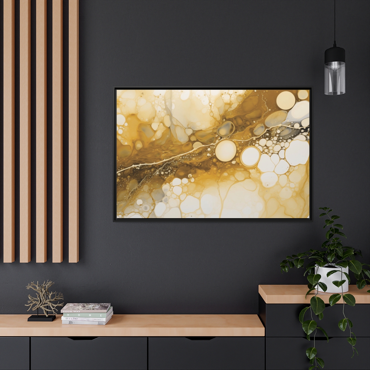 Foam One - Yellow - Custom Black Frame - Image 20