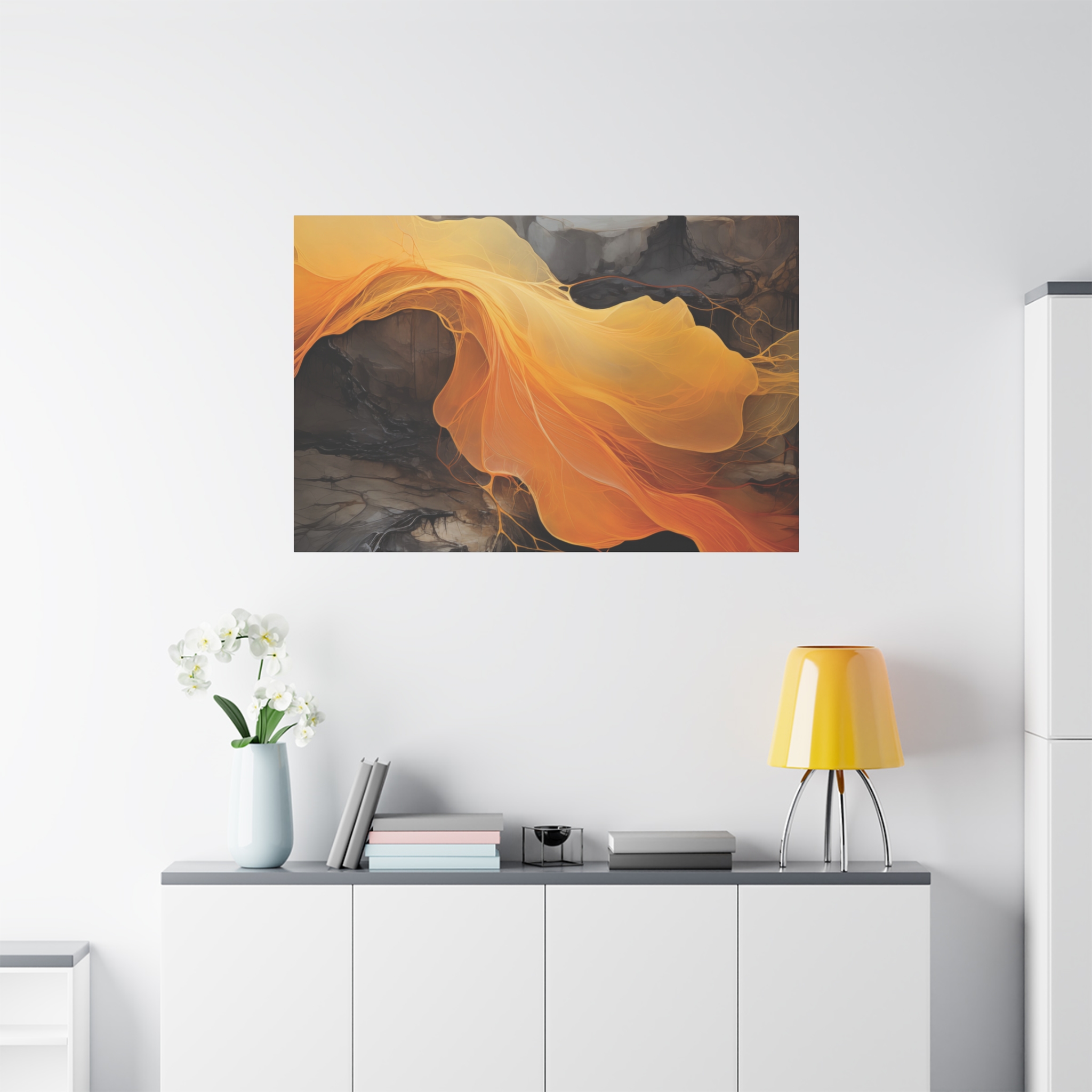 Siesmic Clouds - Floating (v1 clear) - Stretched Canvas - Image 18