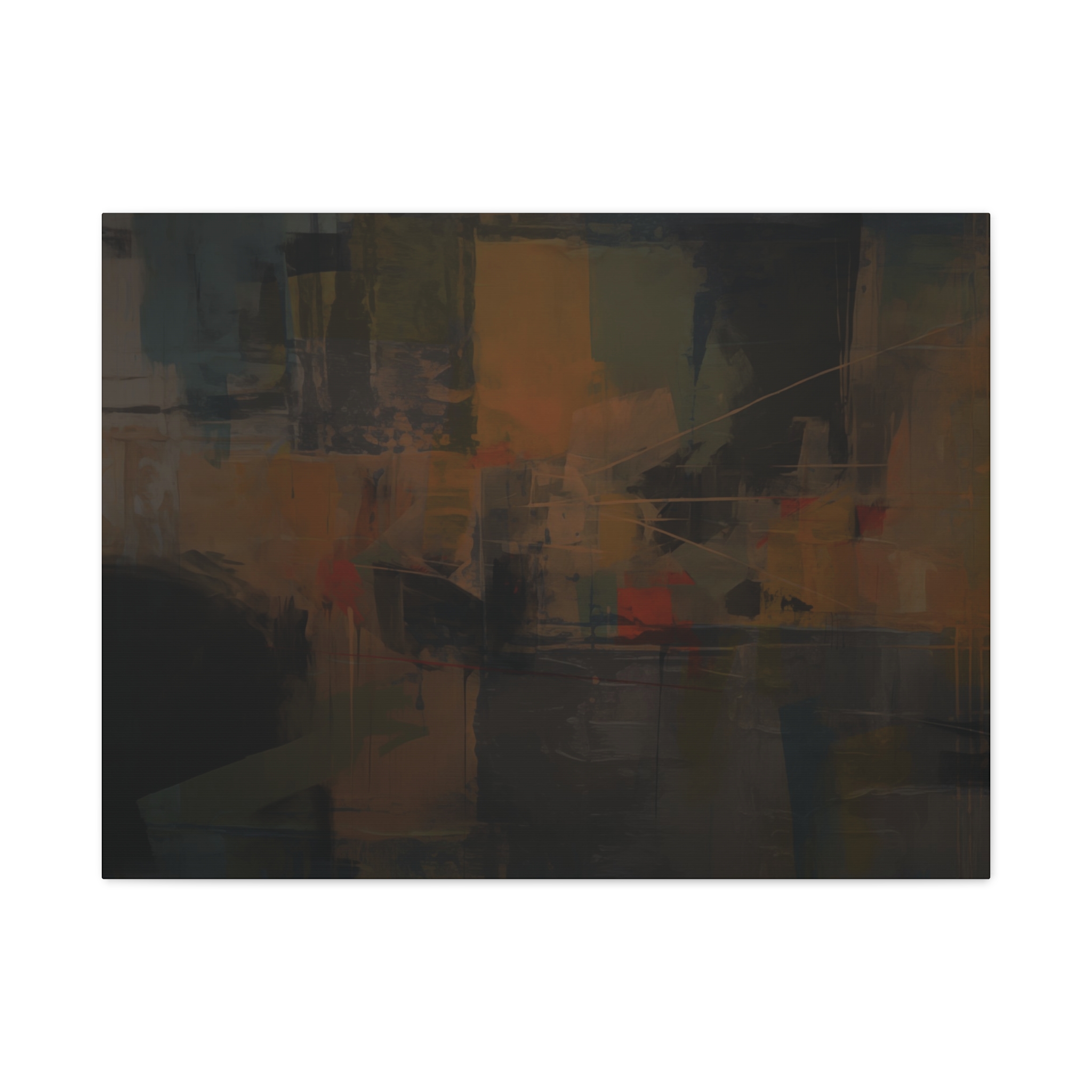 Abstracts Radar (v1 Dark) - Stretched Canvas - Image 6