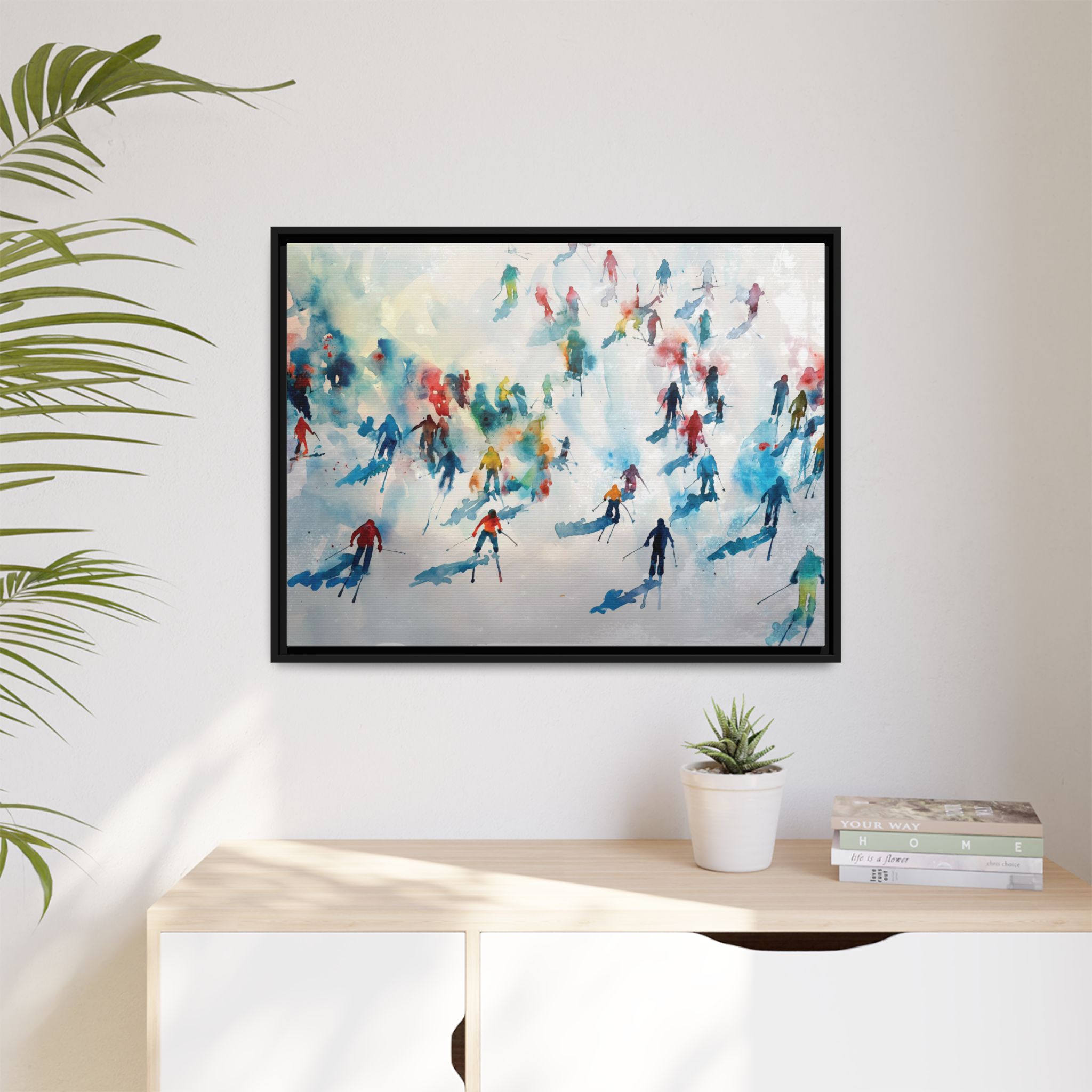 Traffic - watercolour - Custom Black Frame - Image 7