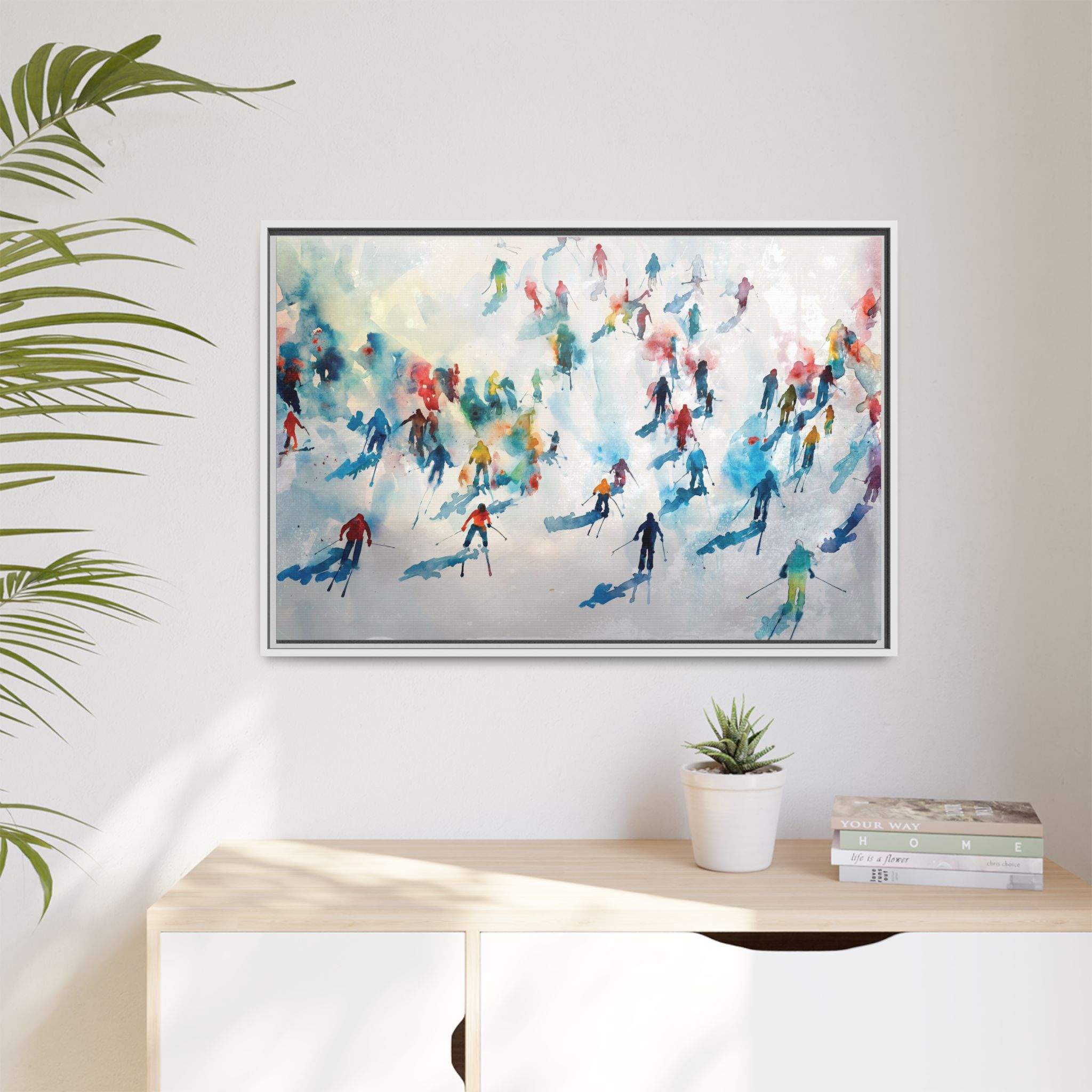 Traffic - watercolour - Custom Black Frame - Image 31