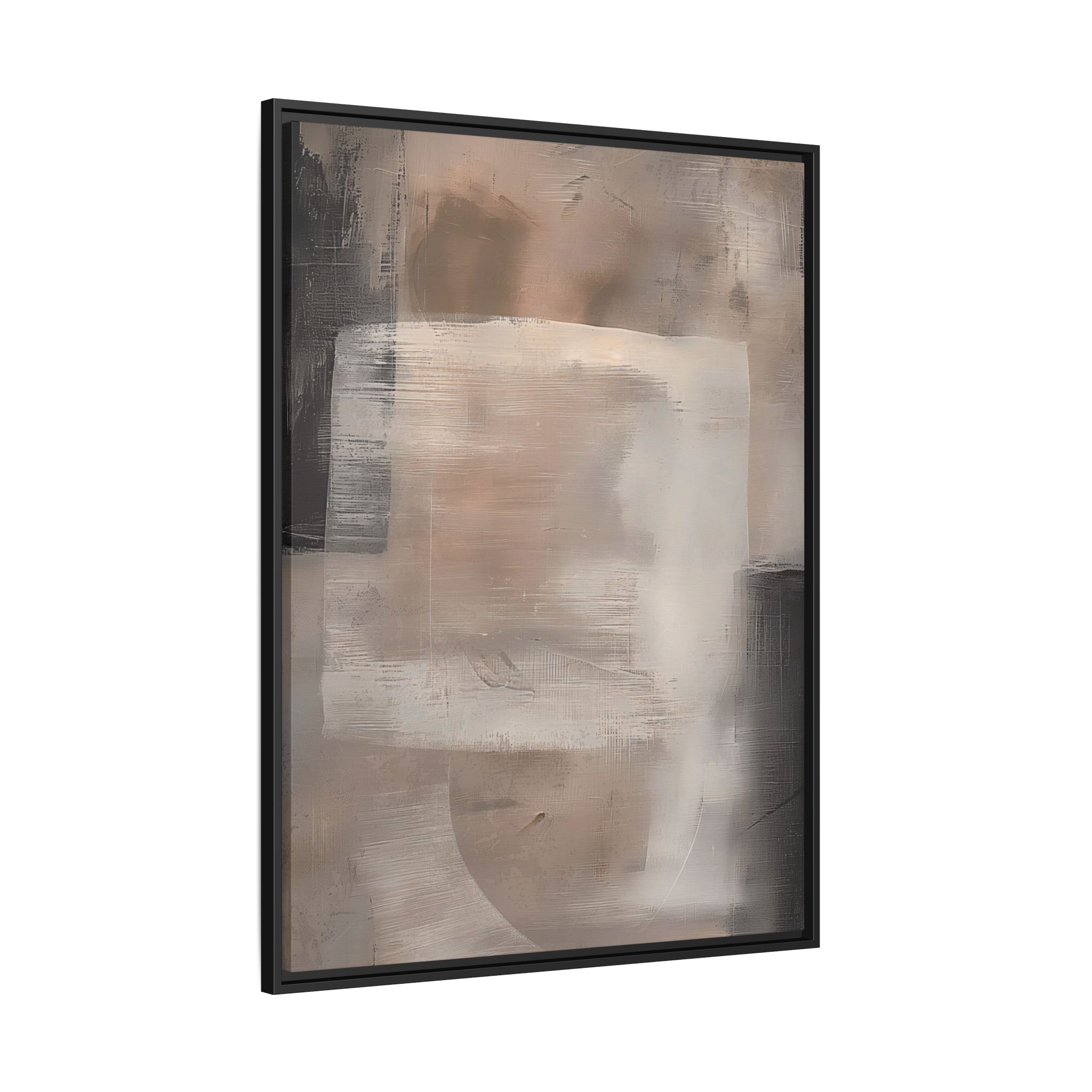 Biege Cotton - Square - Custom Black Frame - Image 14