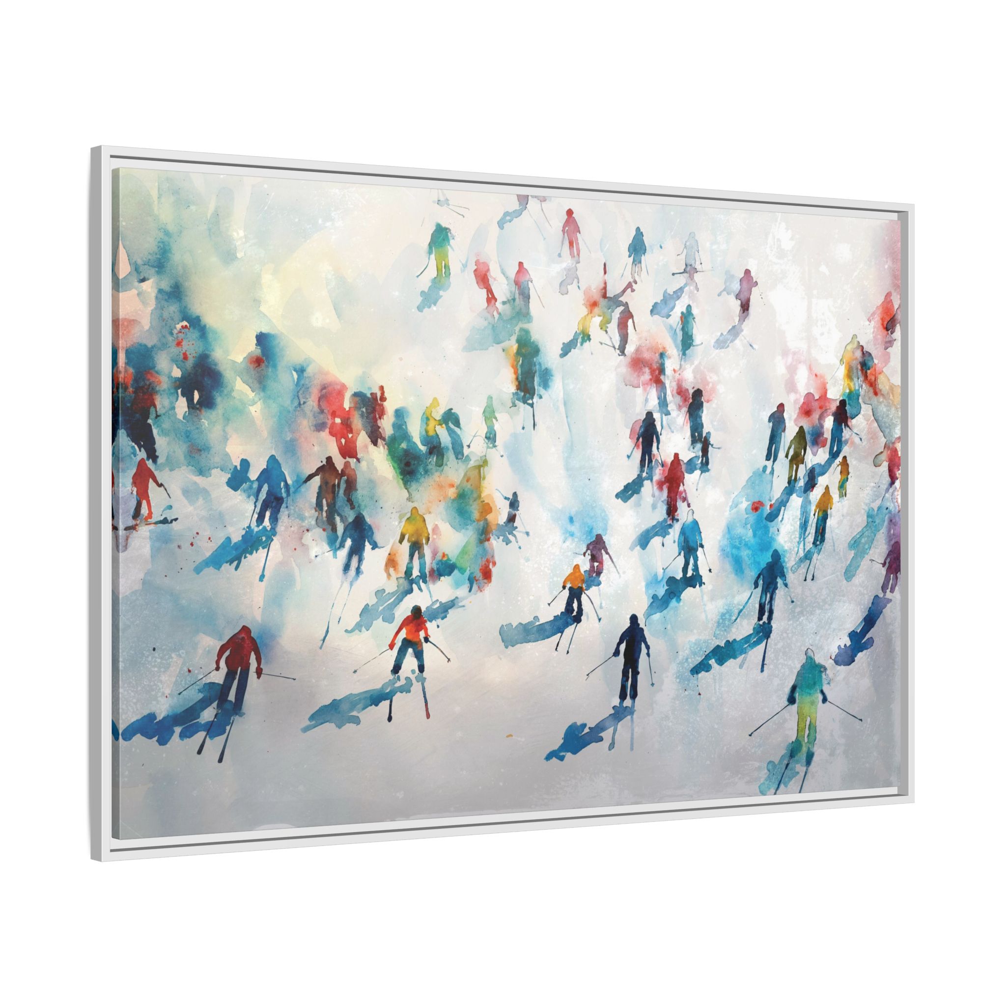 Traffic - watercolour - Custom Black Frame - Image 46