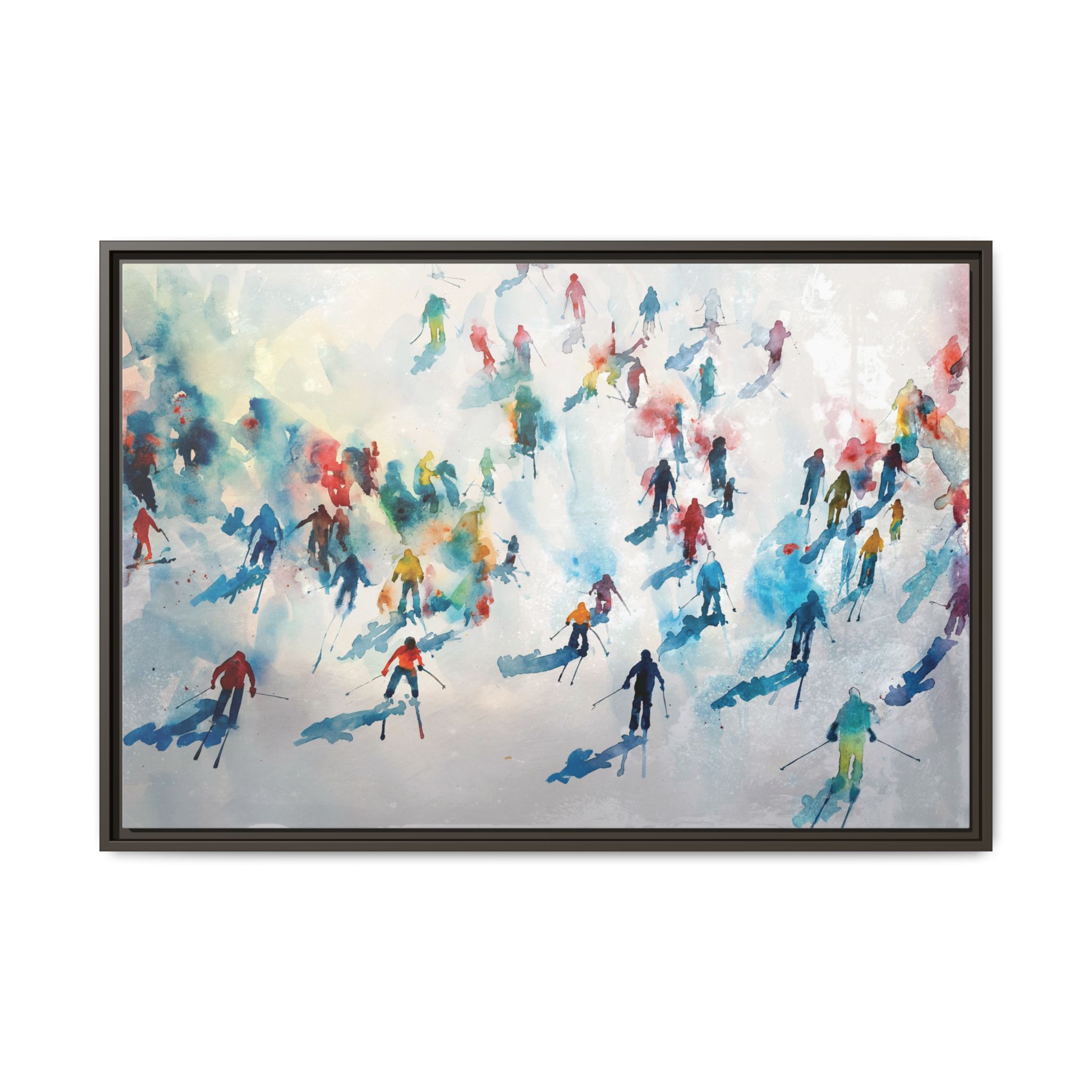 Traffic - watercolour - Custom Black Frame - Image 25