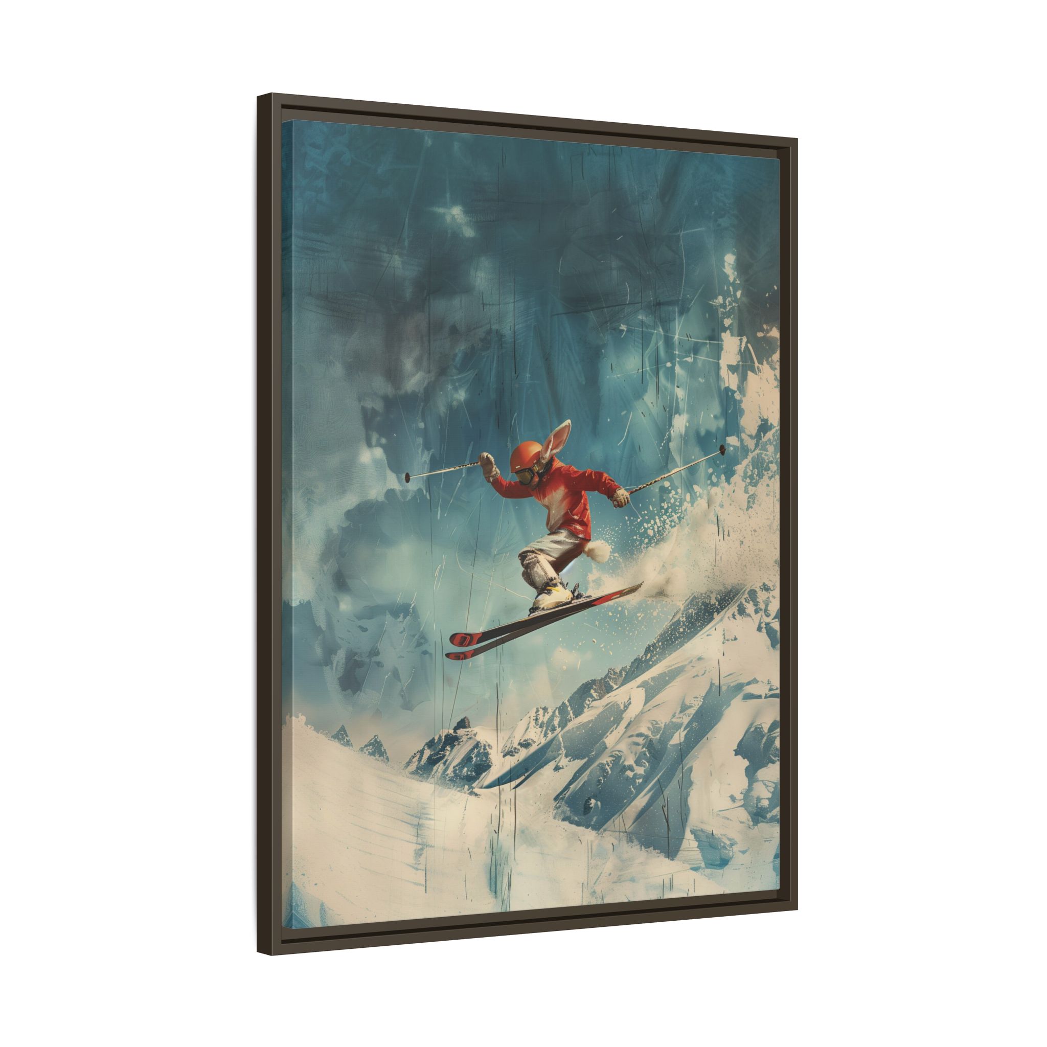 Flying Rabbit Man - Custom Frame - Image 18