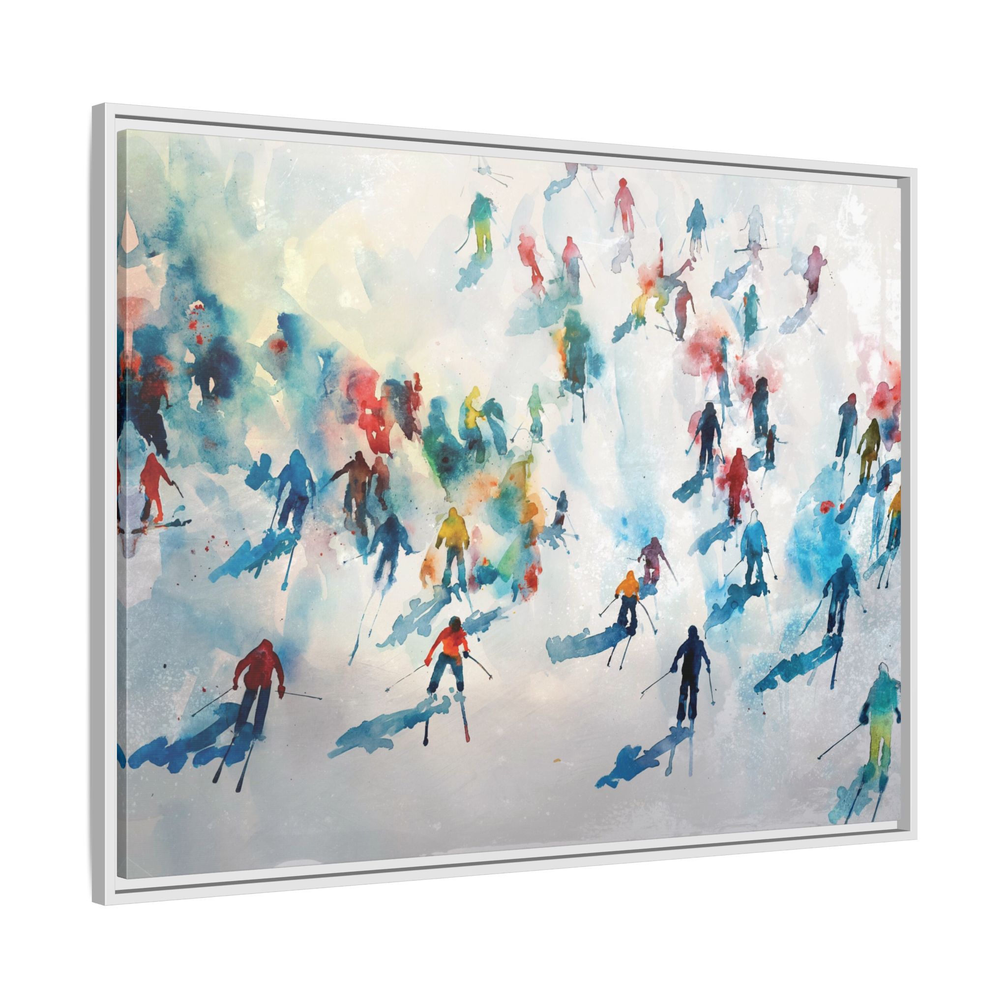 Traffic - watercolour - Custom Black Frame - Image 38