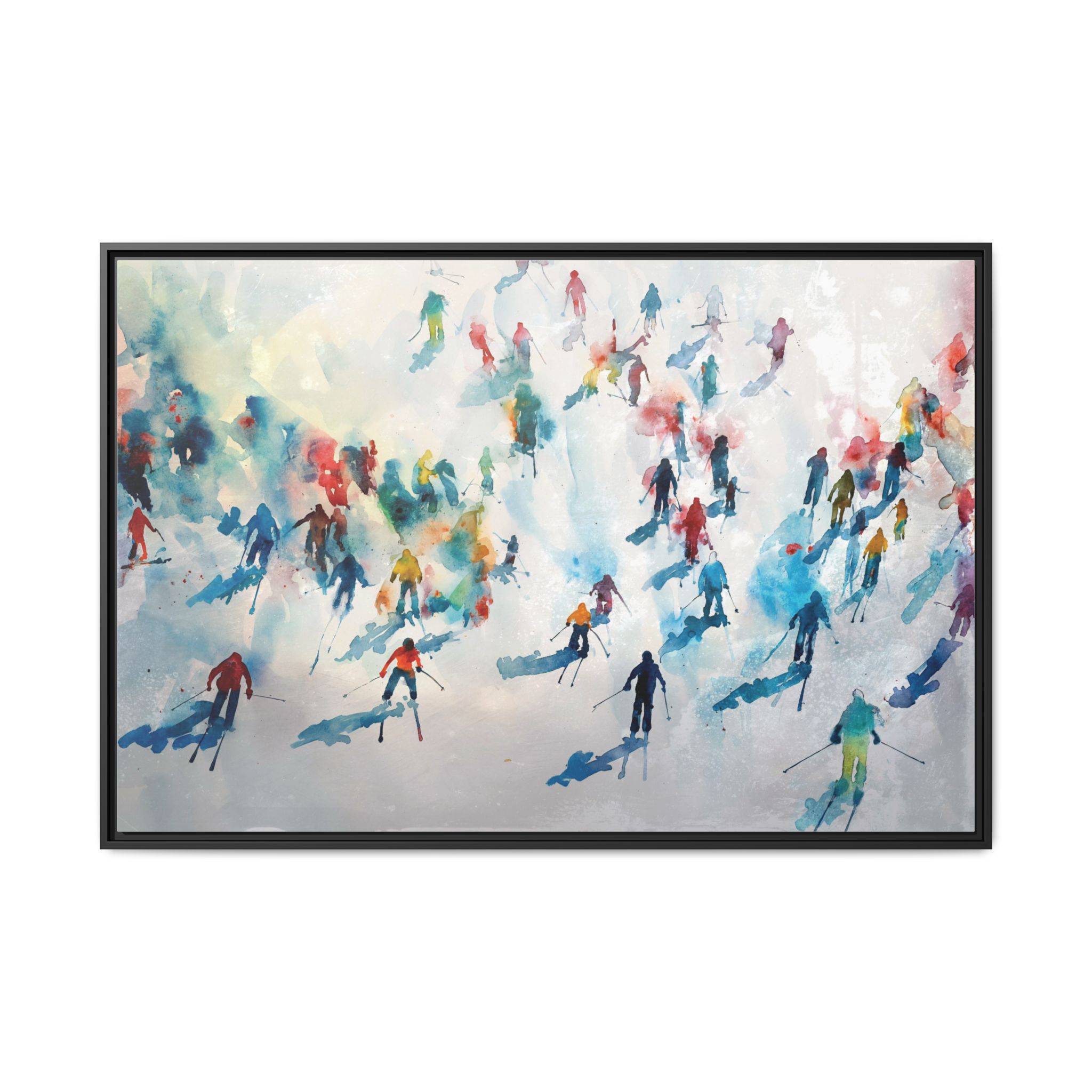 Traffic - watercolour - Custom Black Frame - Image 13