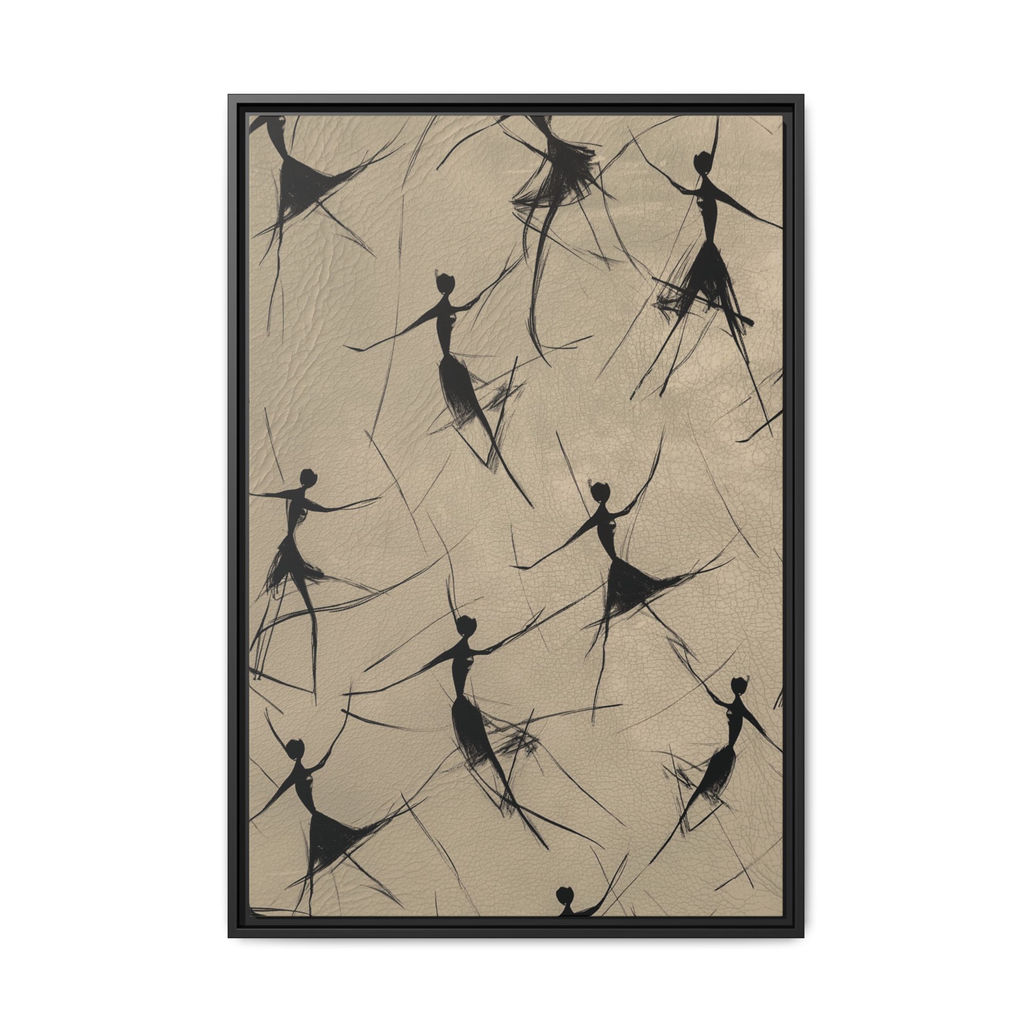 Humans - The Dance - Cream Grey - Custom Black Frame - Image 9