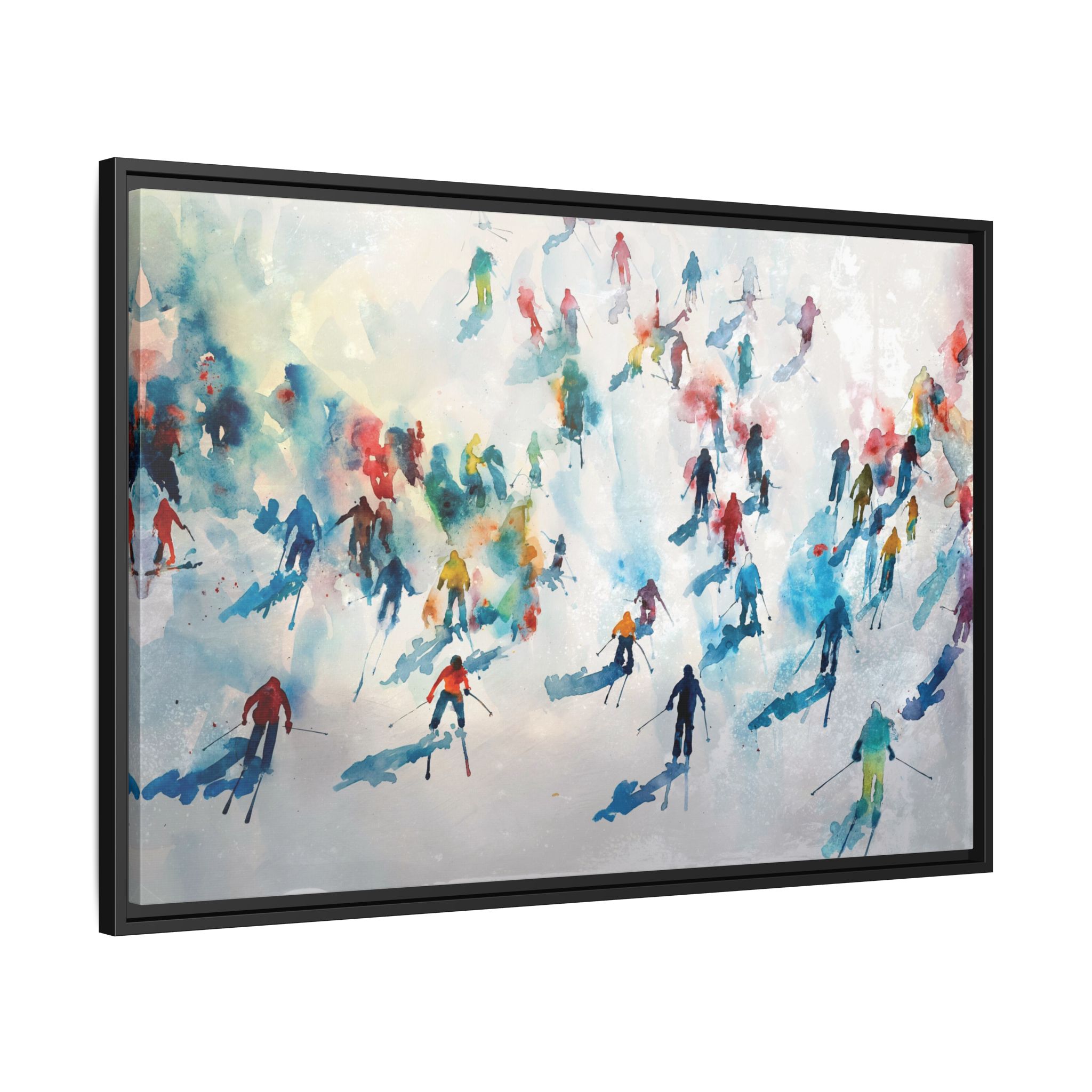 Traffic - watercolour - Custom Black Frame - Image 2