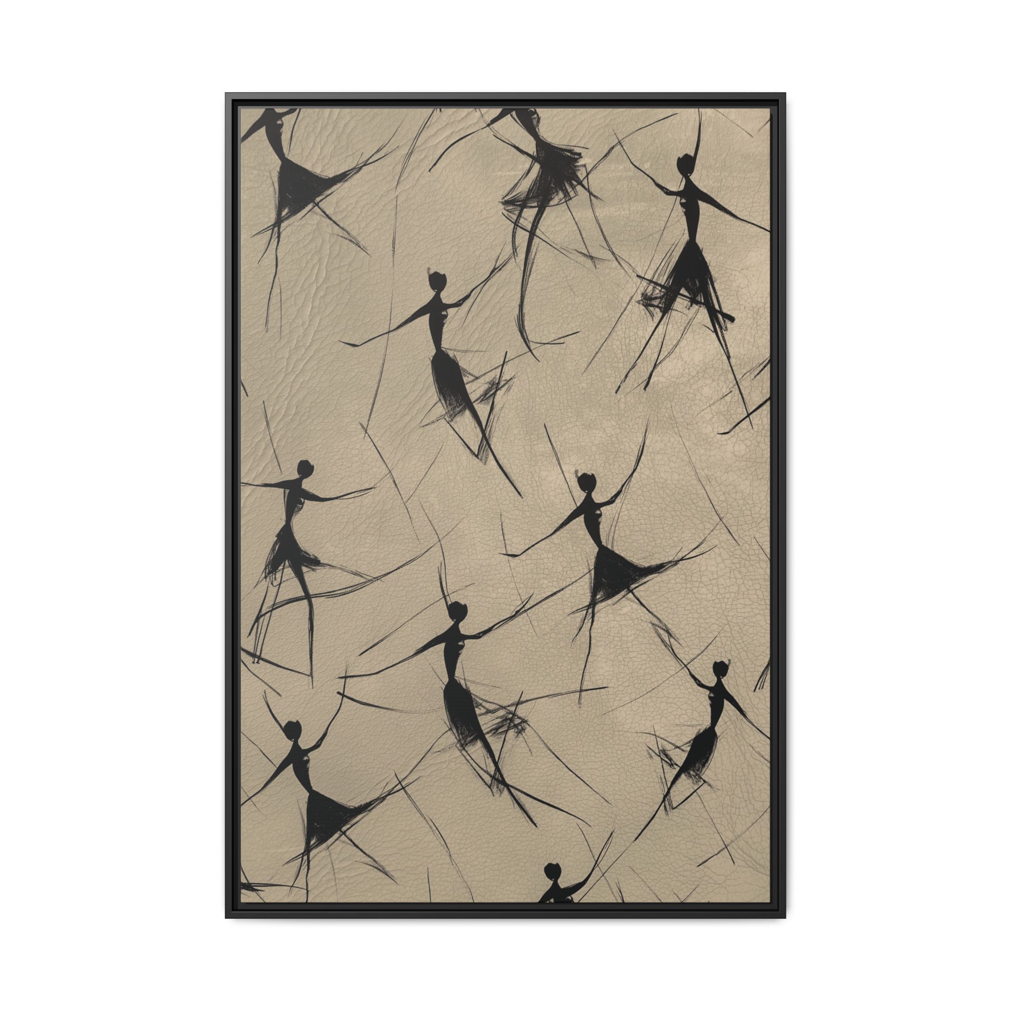 Humans - The Dance - Cream Grey - Custom Black Frame