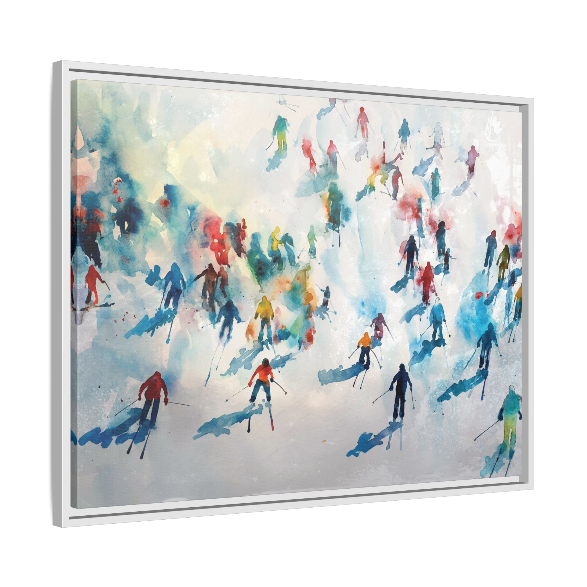 Traffic - watercolour - Custom Black Frame - Image 22