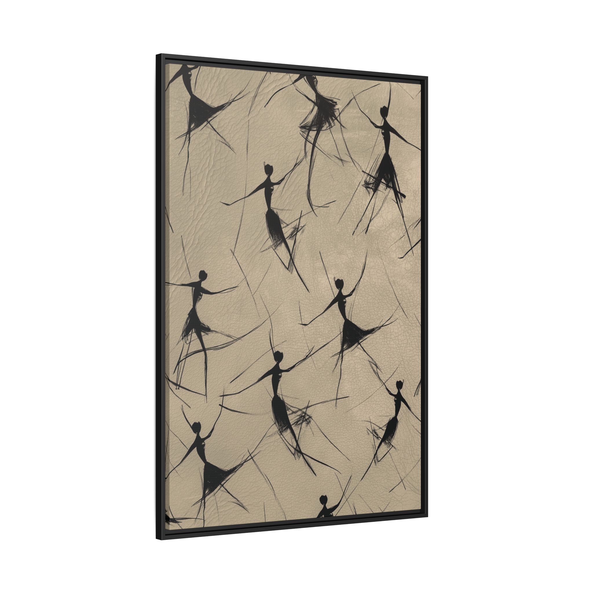 Humans - The Dance - Cream Grey - Custom Black Frame - Image 2