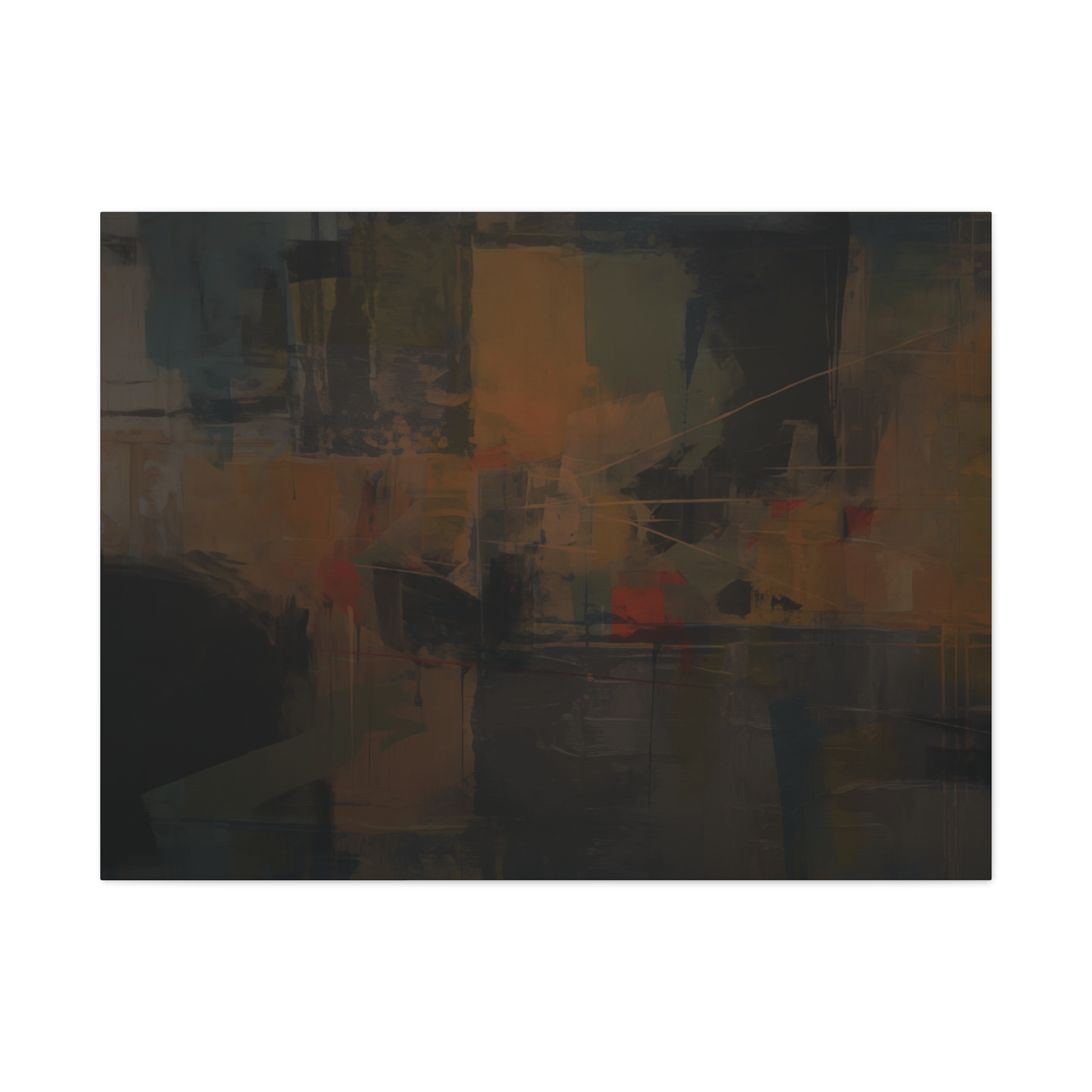 Abstracts Radar (v1 Dark) - Stretched Canvas - Image 11