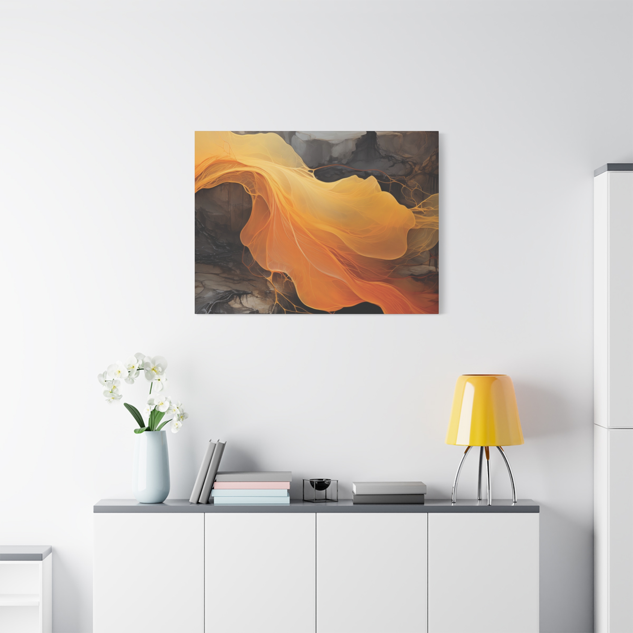 Siesmic Clouds - Floating (v1 clear) - Stretched Canvas - Image 13