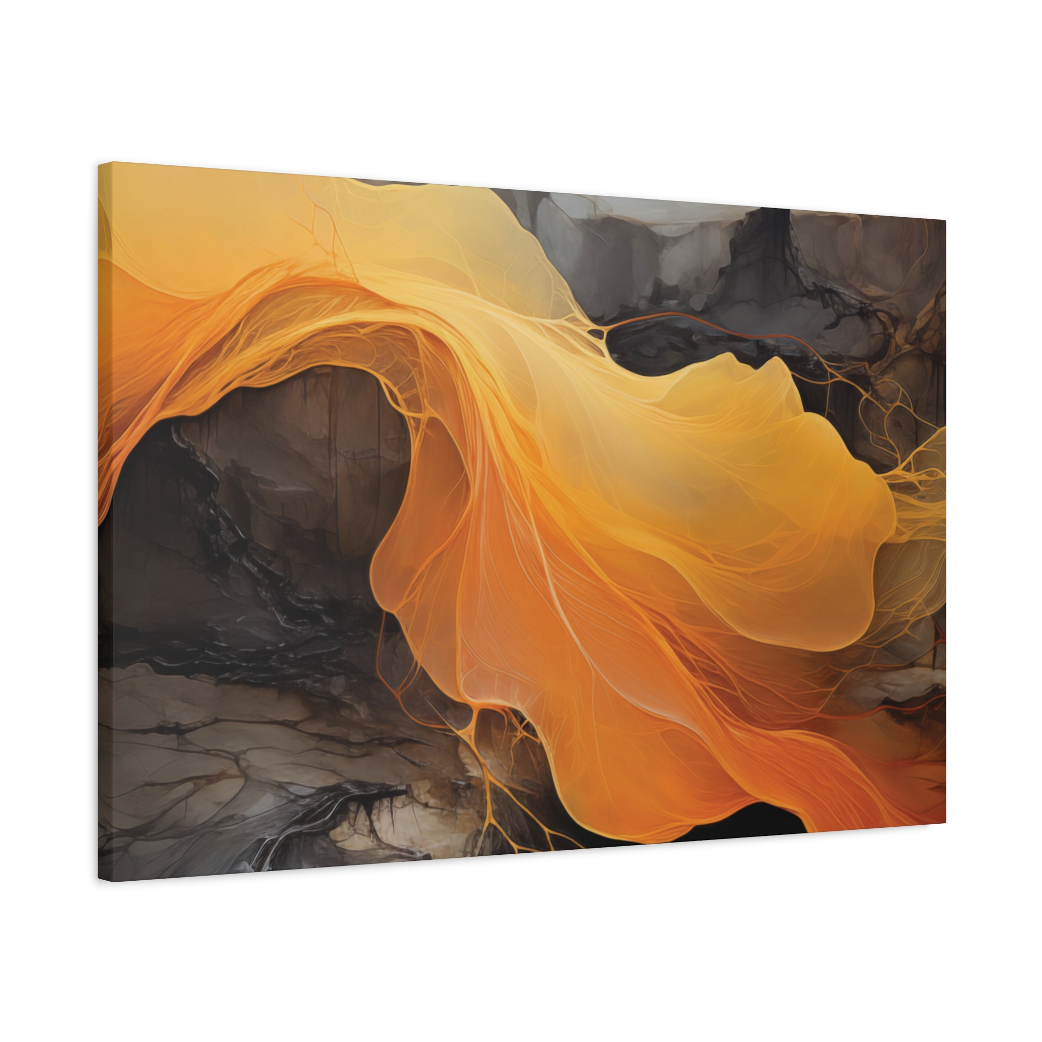 Siesmic Clouds - Floating (v1 clear) - Stretched Canvas - Image 2