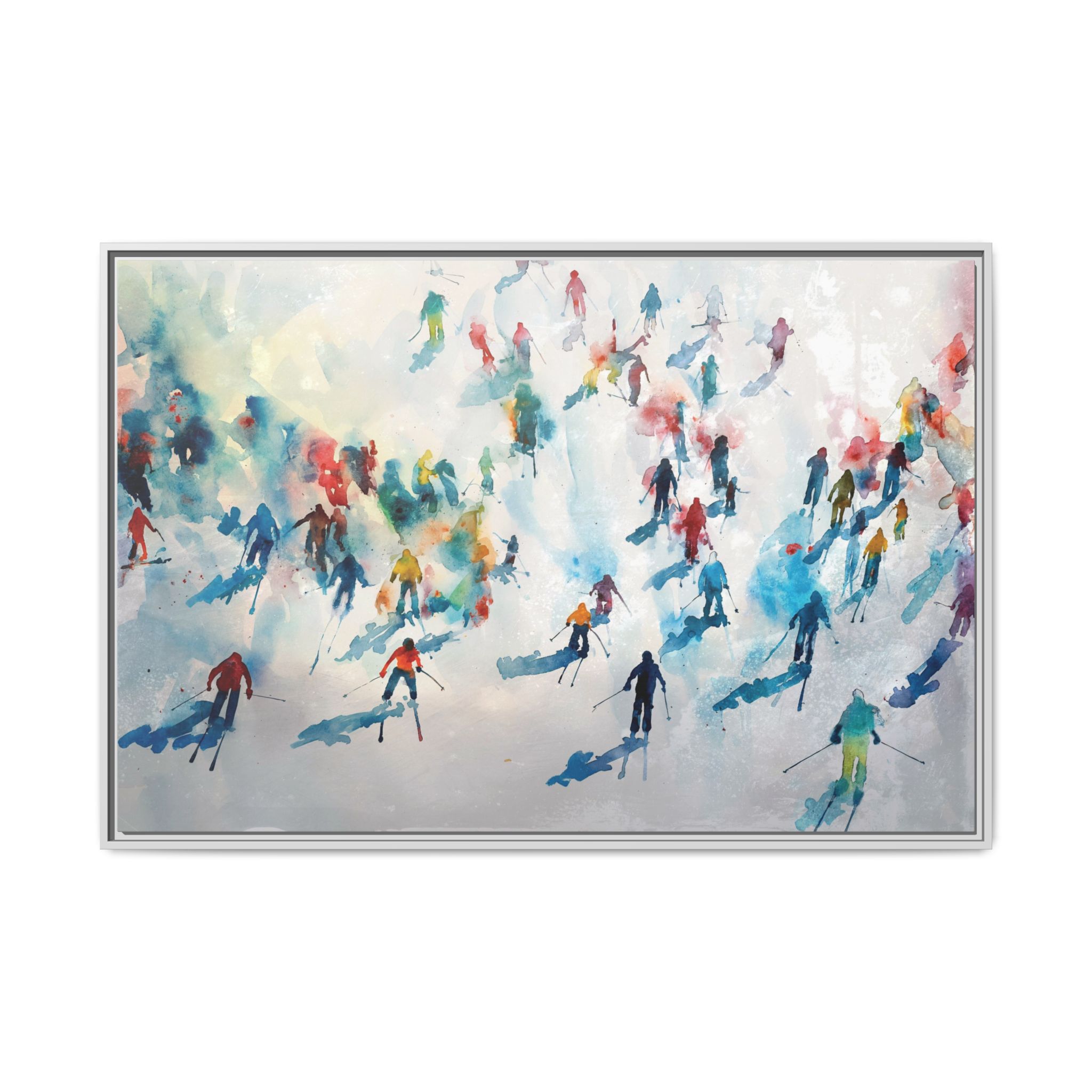 Traffic - watercolour - Custom Black Frame - Image 45