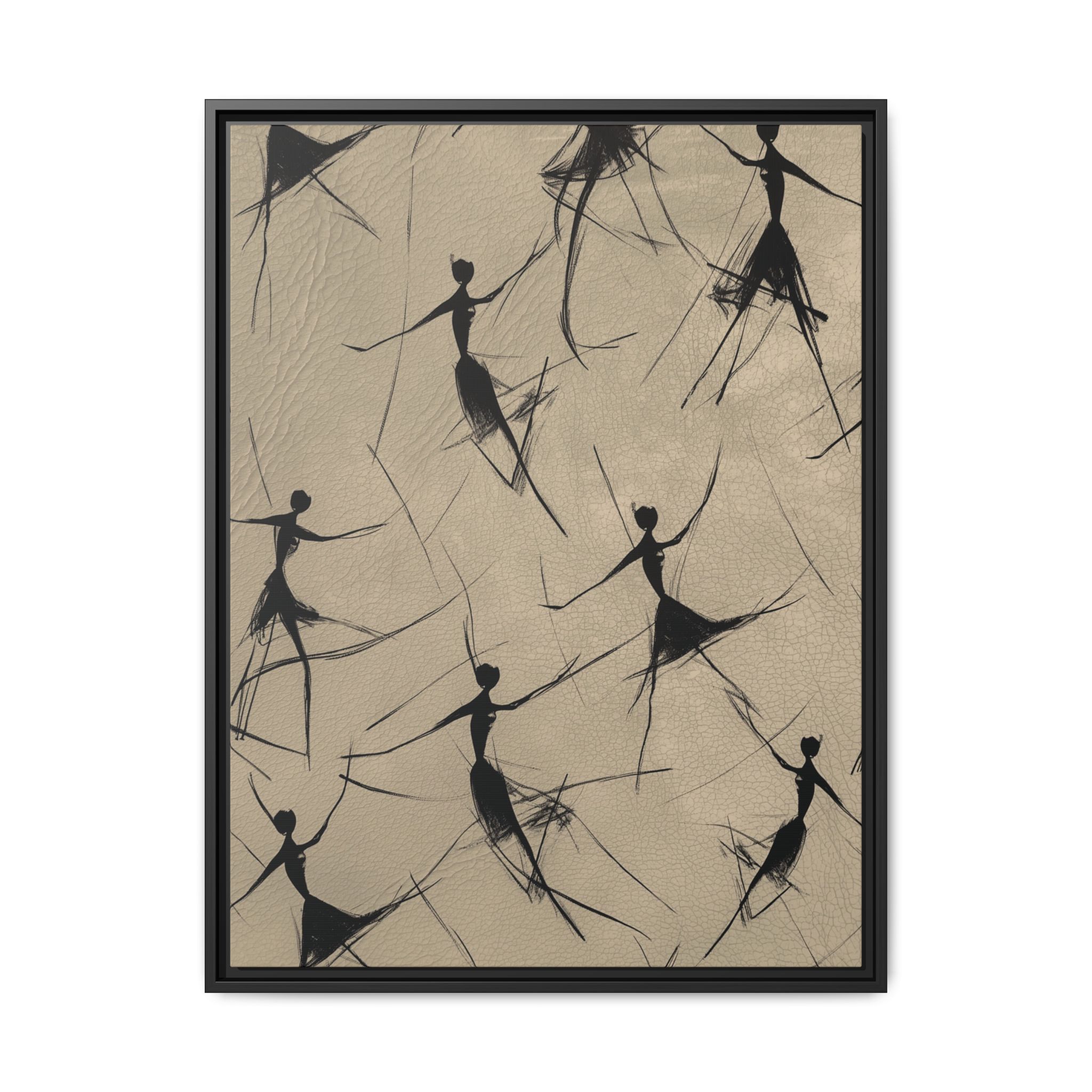 Humans - The Dance - Cream Grey - Custom Black Frame - Image 5
