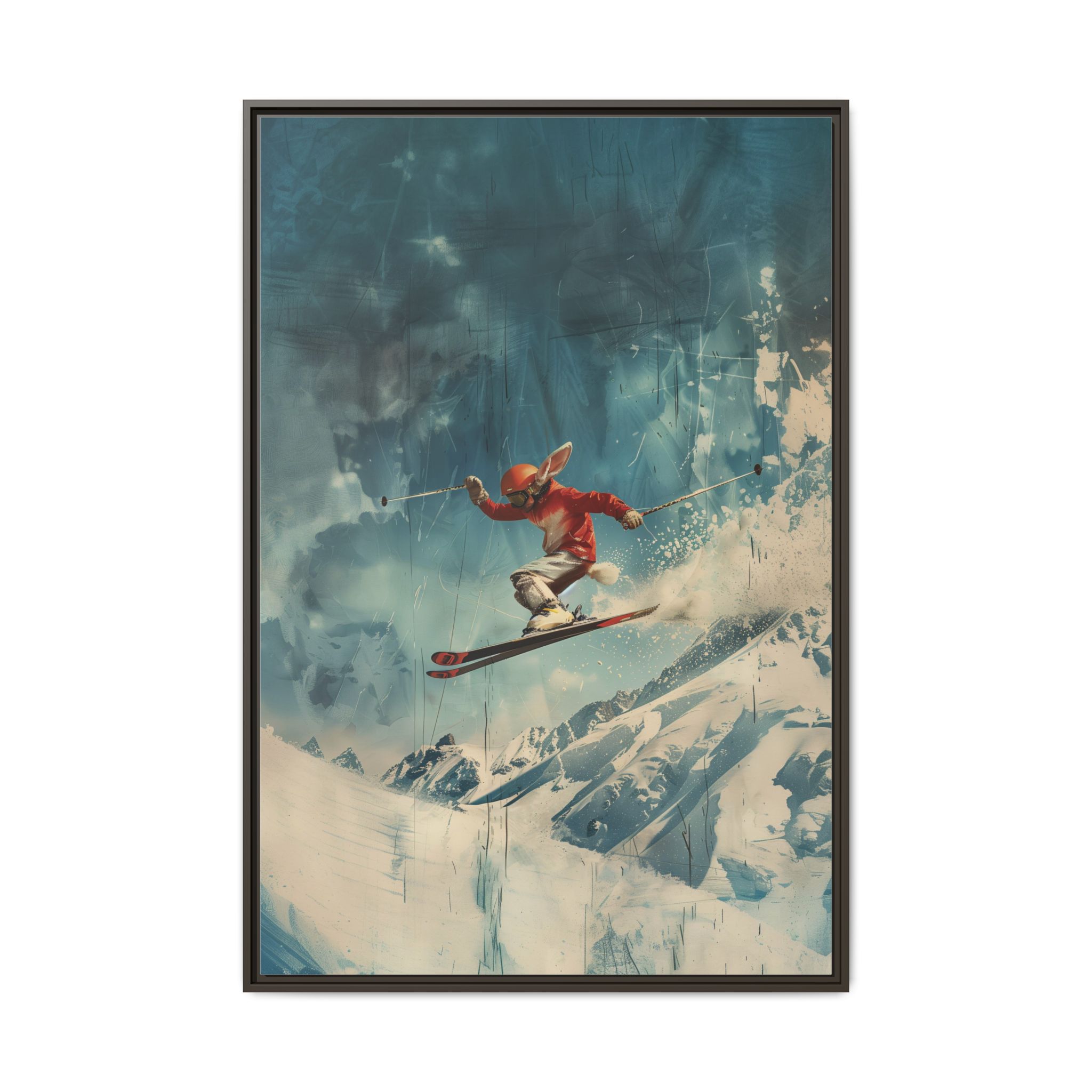 Flying Rabbit Man - Custom Frame - Image 41