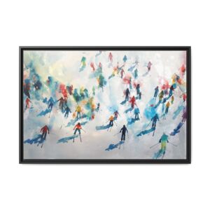 Traffic - watercolour  - Custom Black Frame