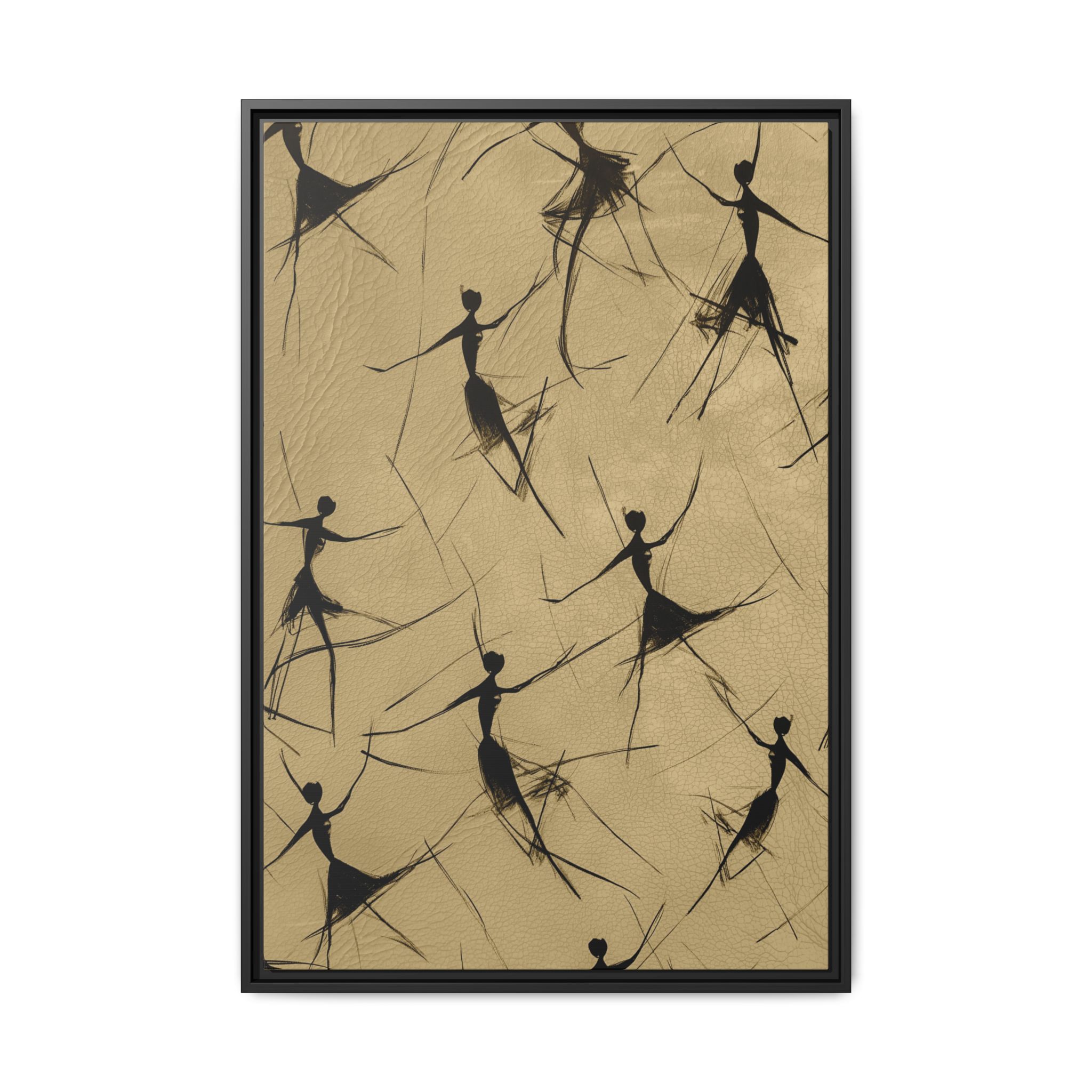 Humans - The Dance - Light Tan - Custom Black Frame
