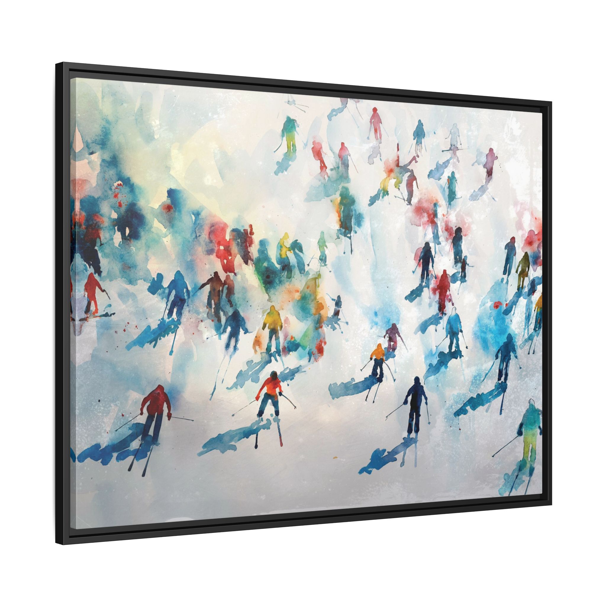 Traffic - watercolour - Custom Black Frame - Image 10