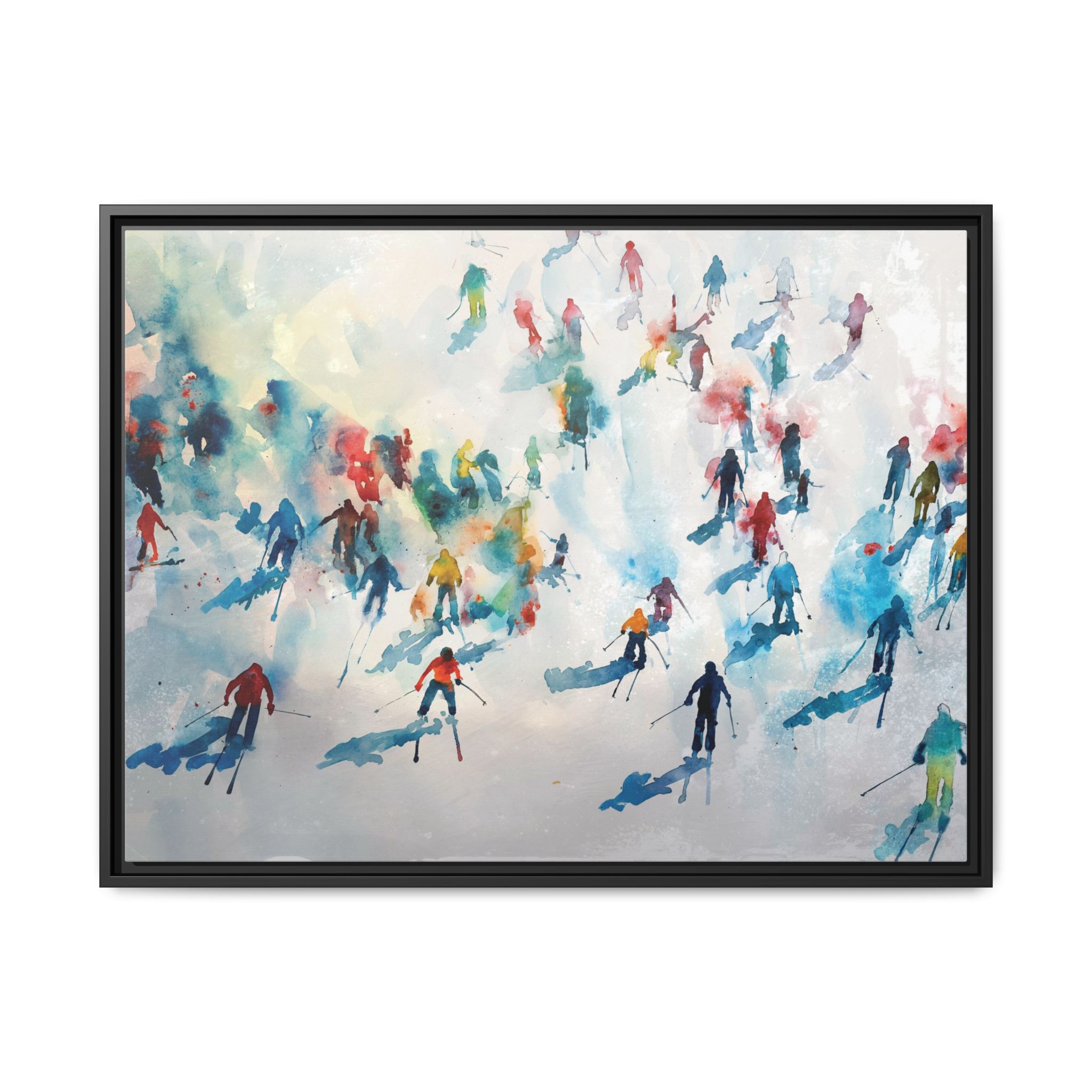 Traffic - watercolour - Custom Black Frame - Image 5