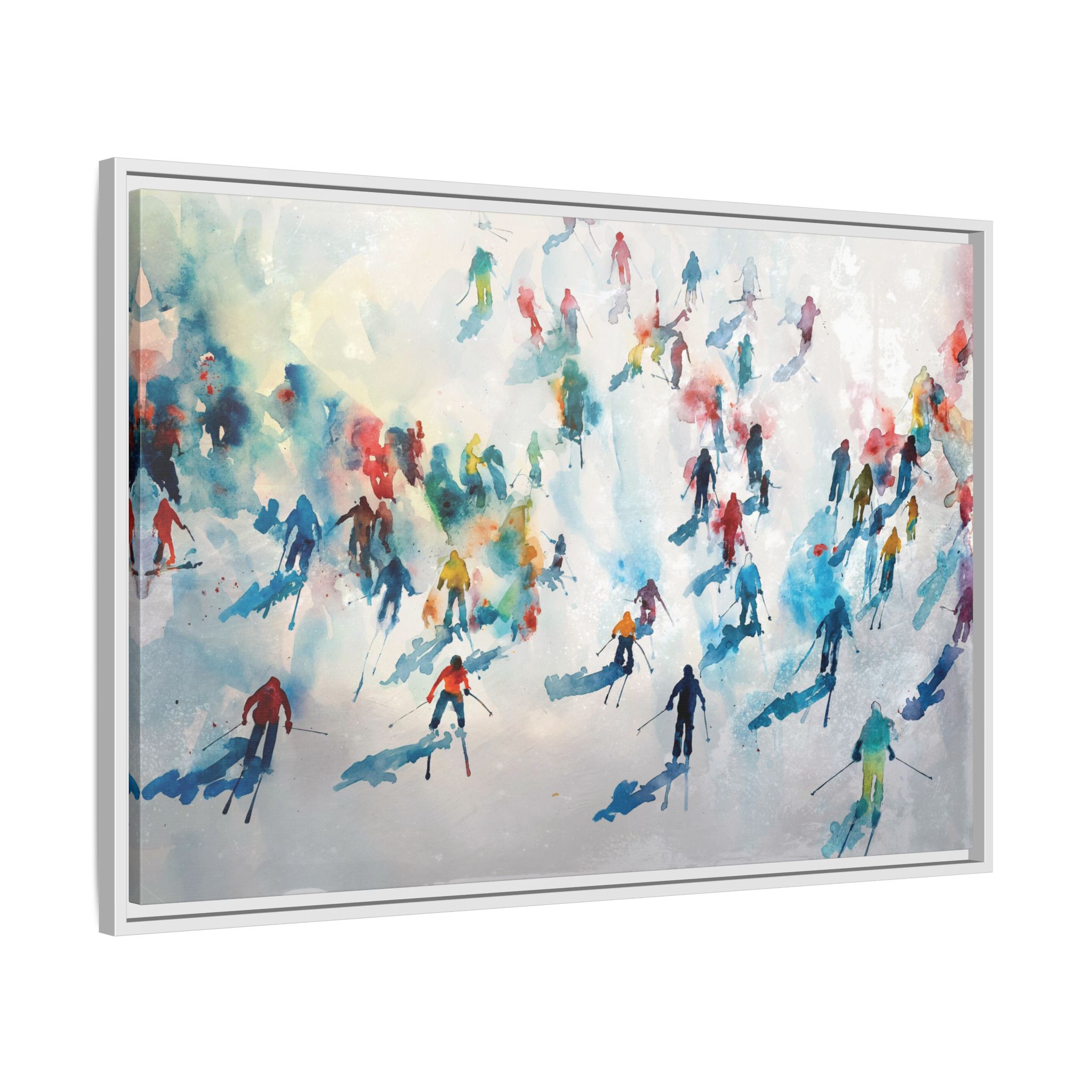 Traffic - watercolour - Custom Black Frame - Image 30