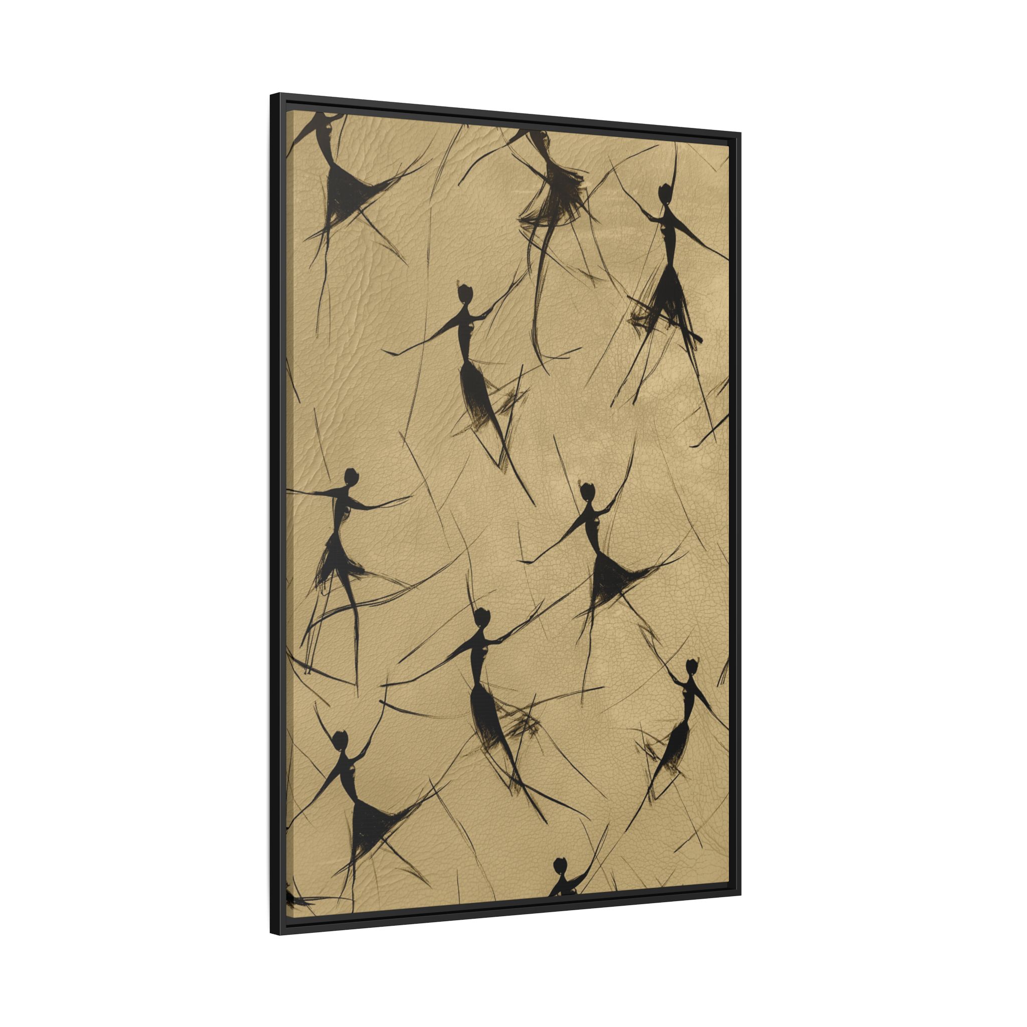 Humans - The Dance - Light Tan - Custom Black Frame - Image 14