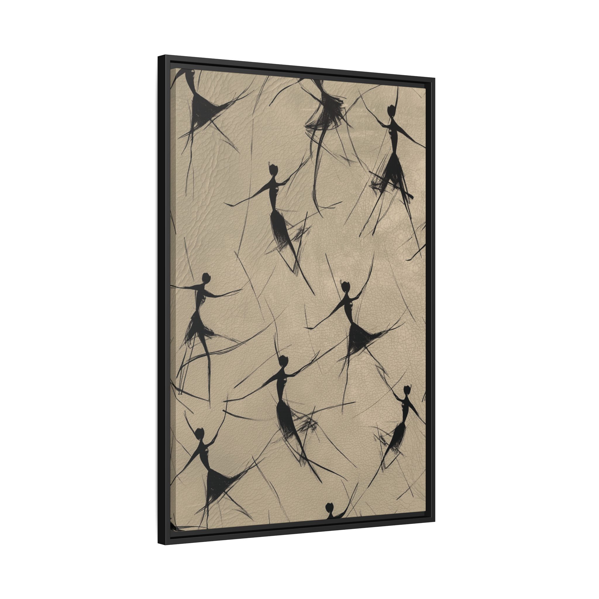 Humans - The Dance - Cream Grey - Custom Black Frame - Image 10