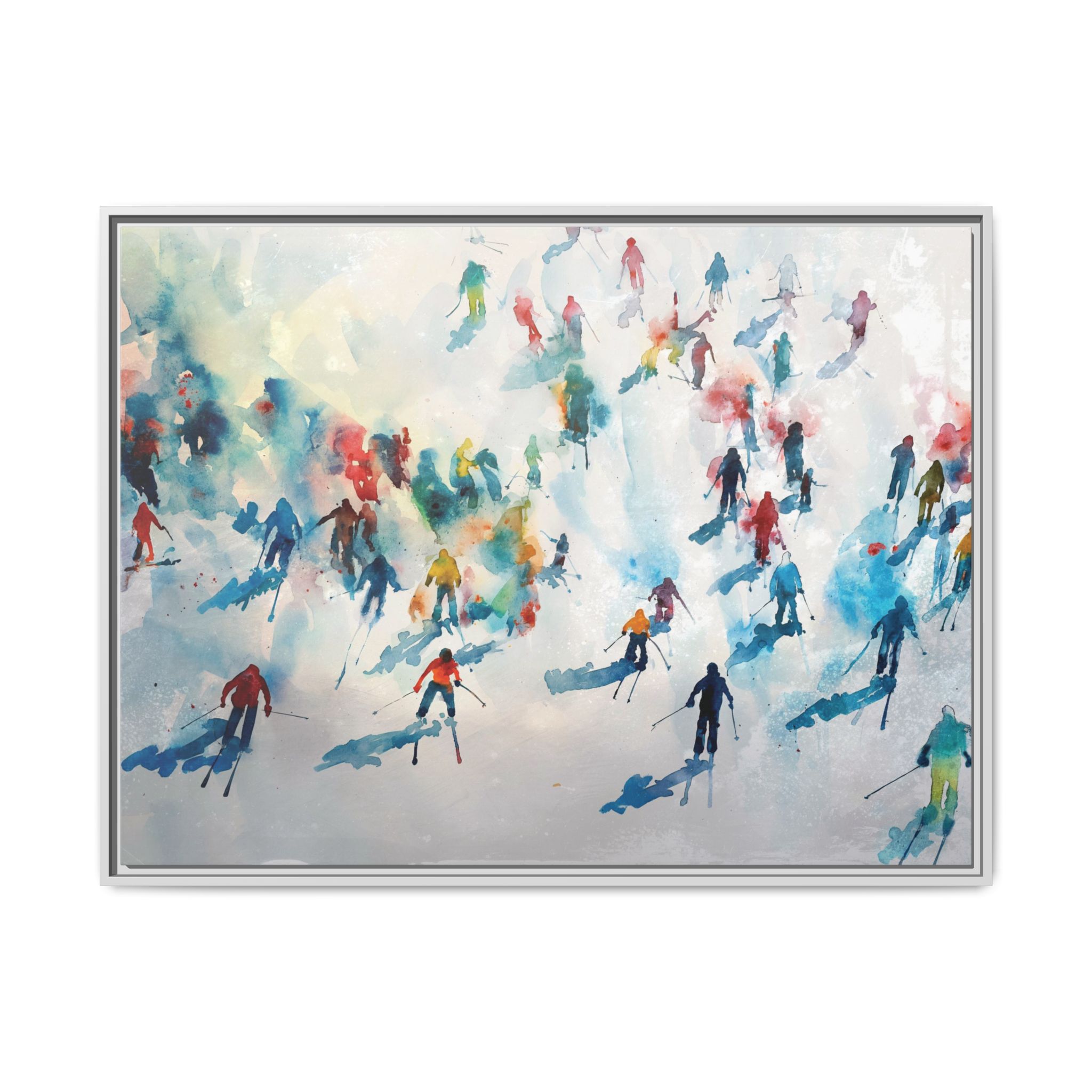 Traffic - watercolour - Custom Black Frame - Image 37