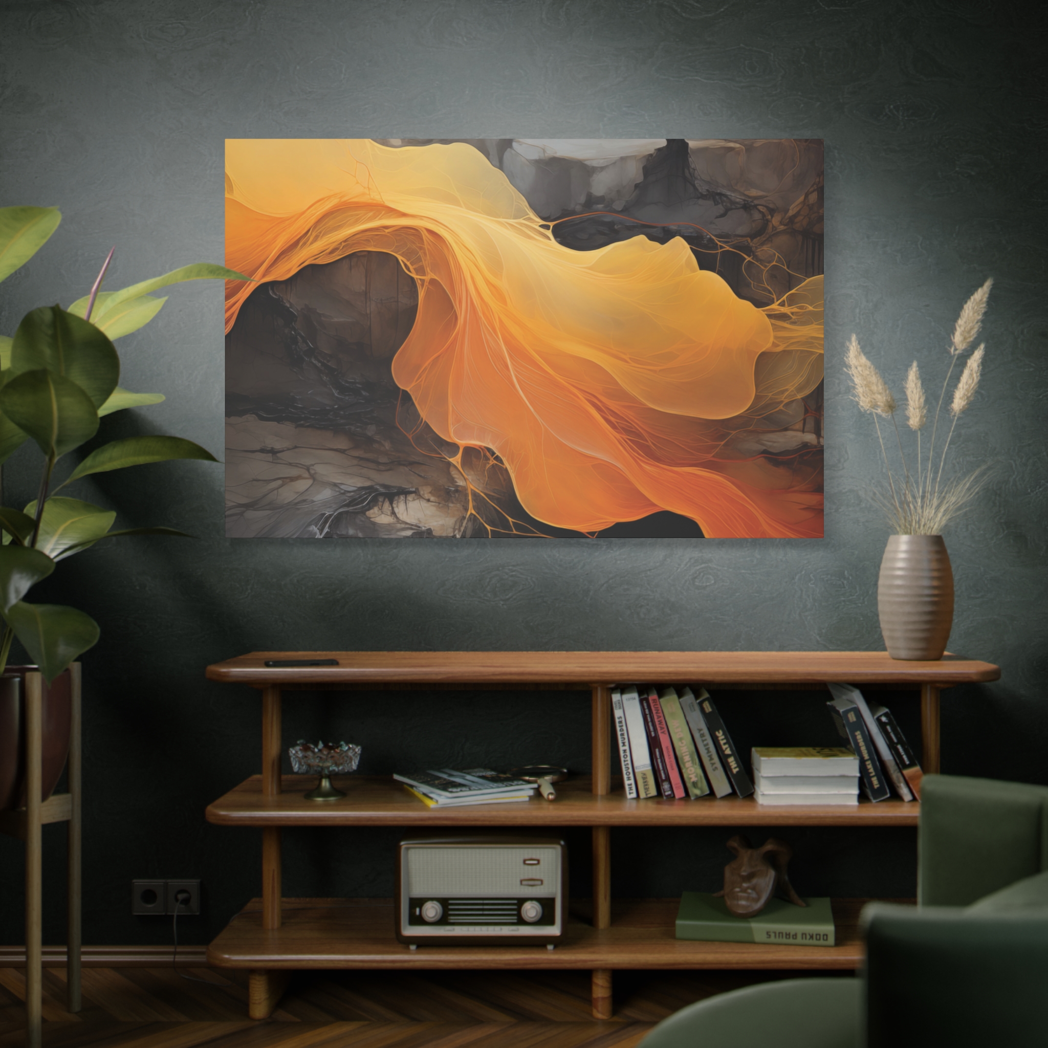 Siesmic Clouds - Floating (v1 clear) - Stretched Canvas - Image 25