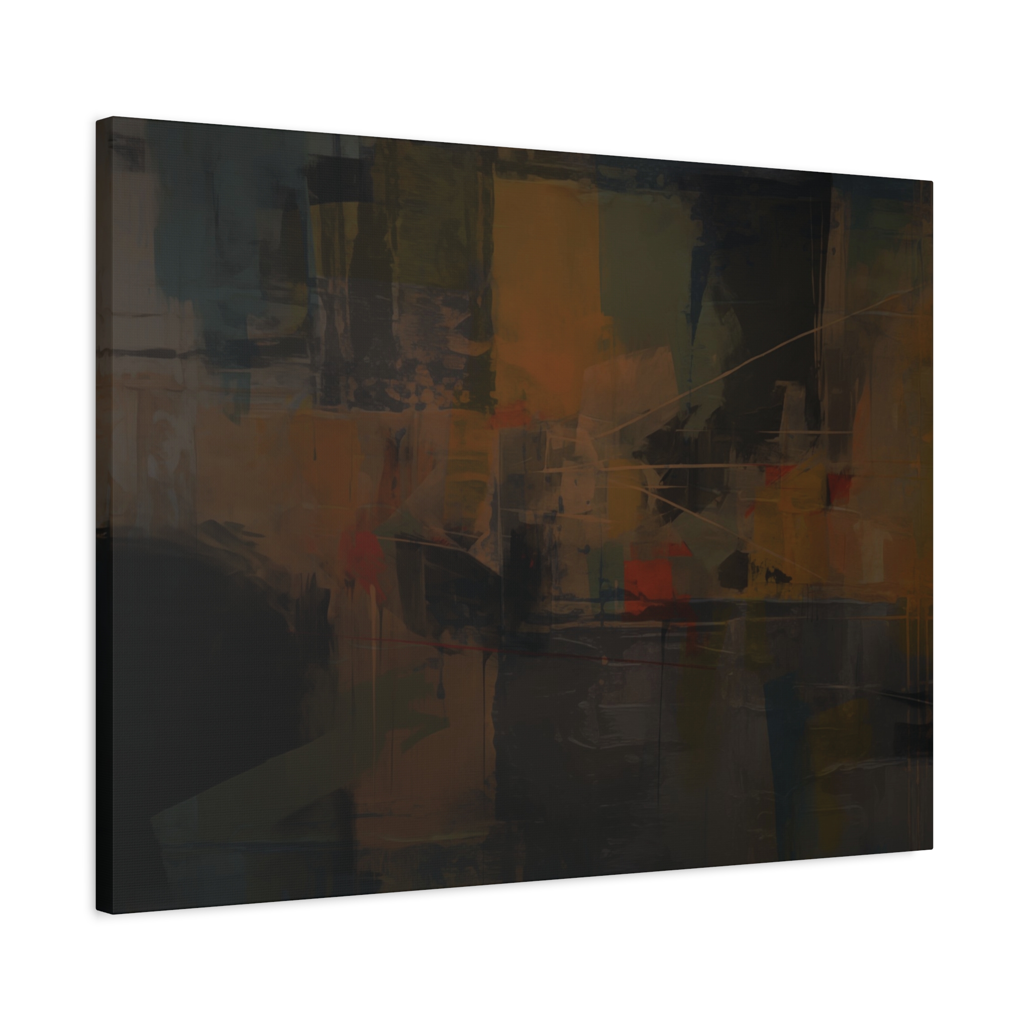 Abstracts Radar (v1 Dark) - Stretched Canvas - Image 7