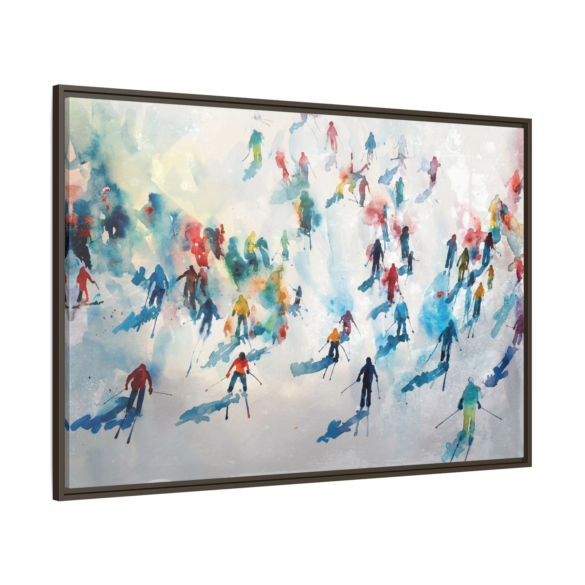 Traffic - watercolour - Custom Black Frame - Image 42