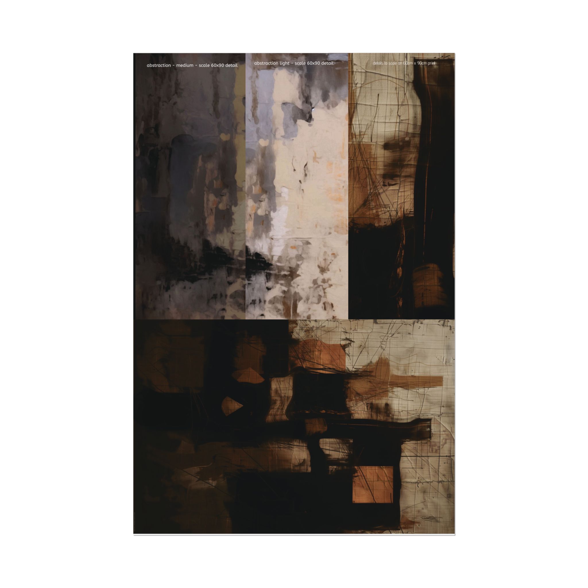 Sampler Load new - brown - Rolled Paper Prints