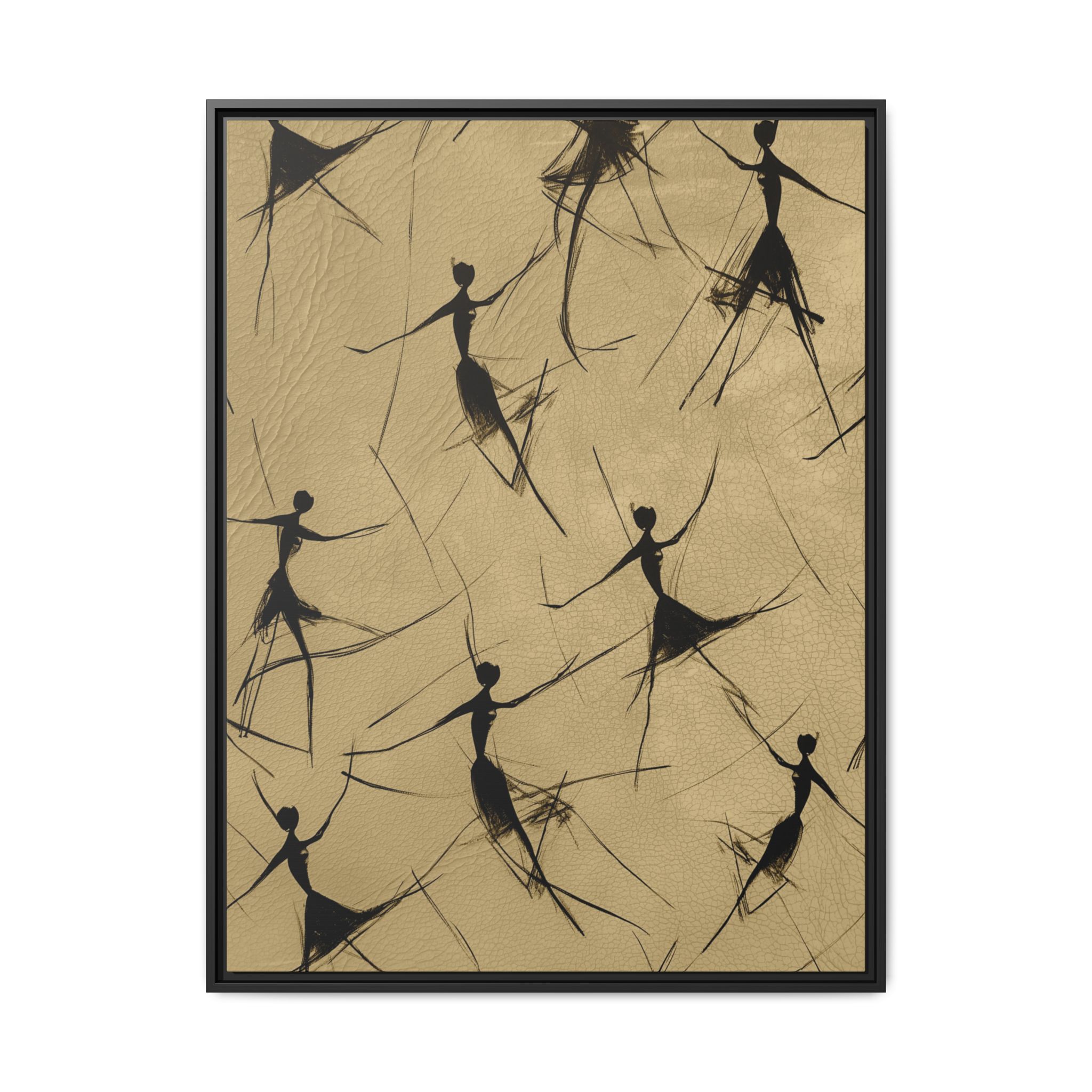 Humans - The Dance - Light Tan - Custom Black Frame - Image 9