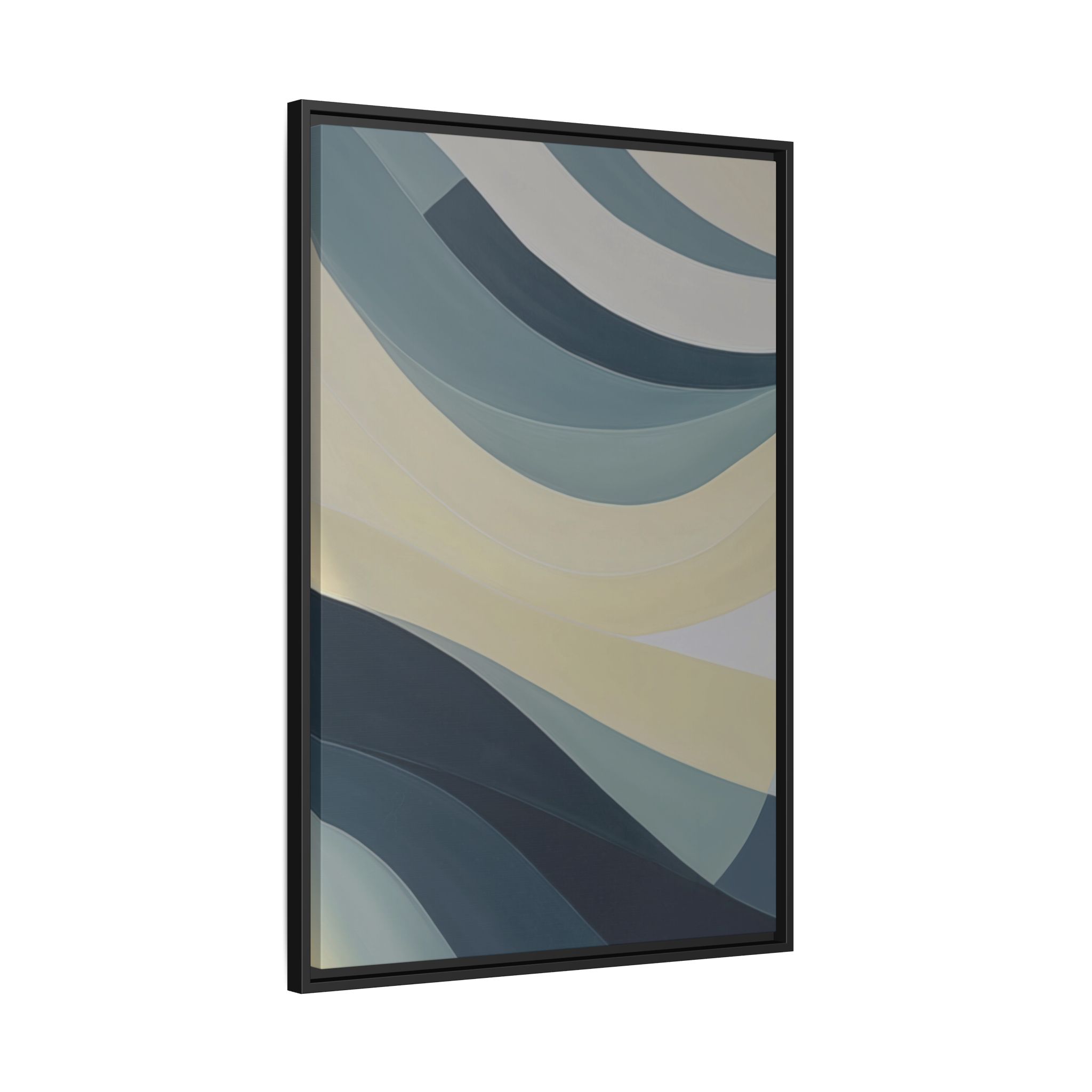 Blue Flows V1 - Custom Frame - Image 4