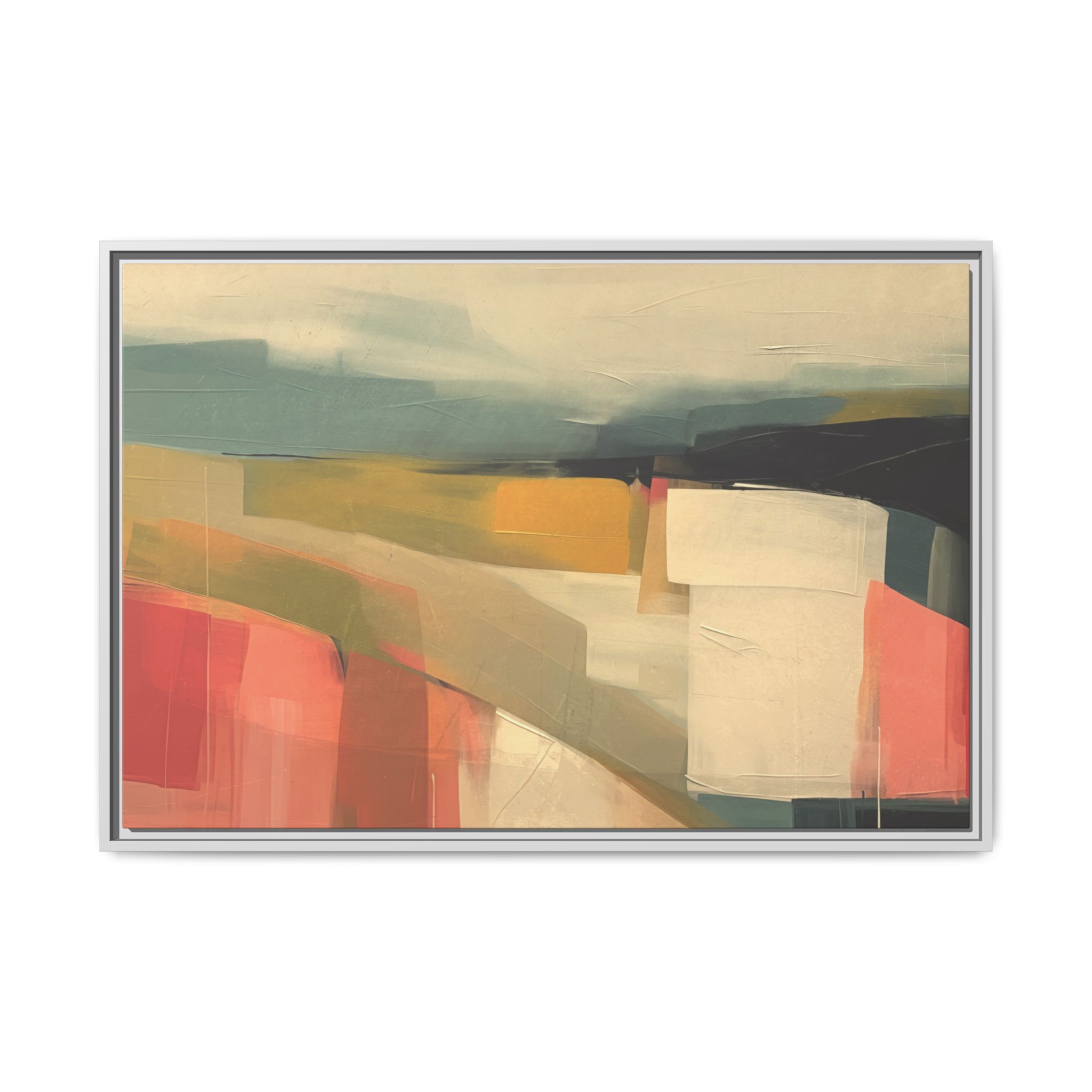 Landslide One - Aged - Custom Frame