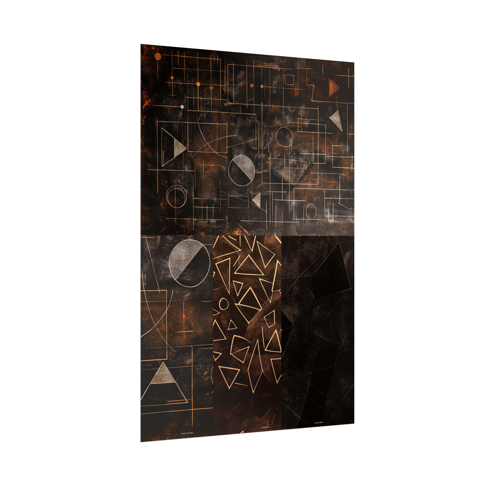 SAMPLER Astrals One two and three - Rolled Paper Prints - Image 7