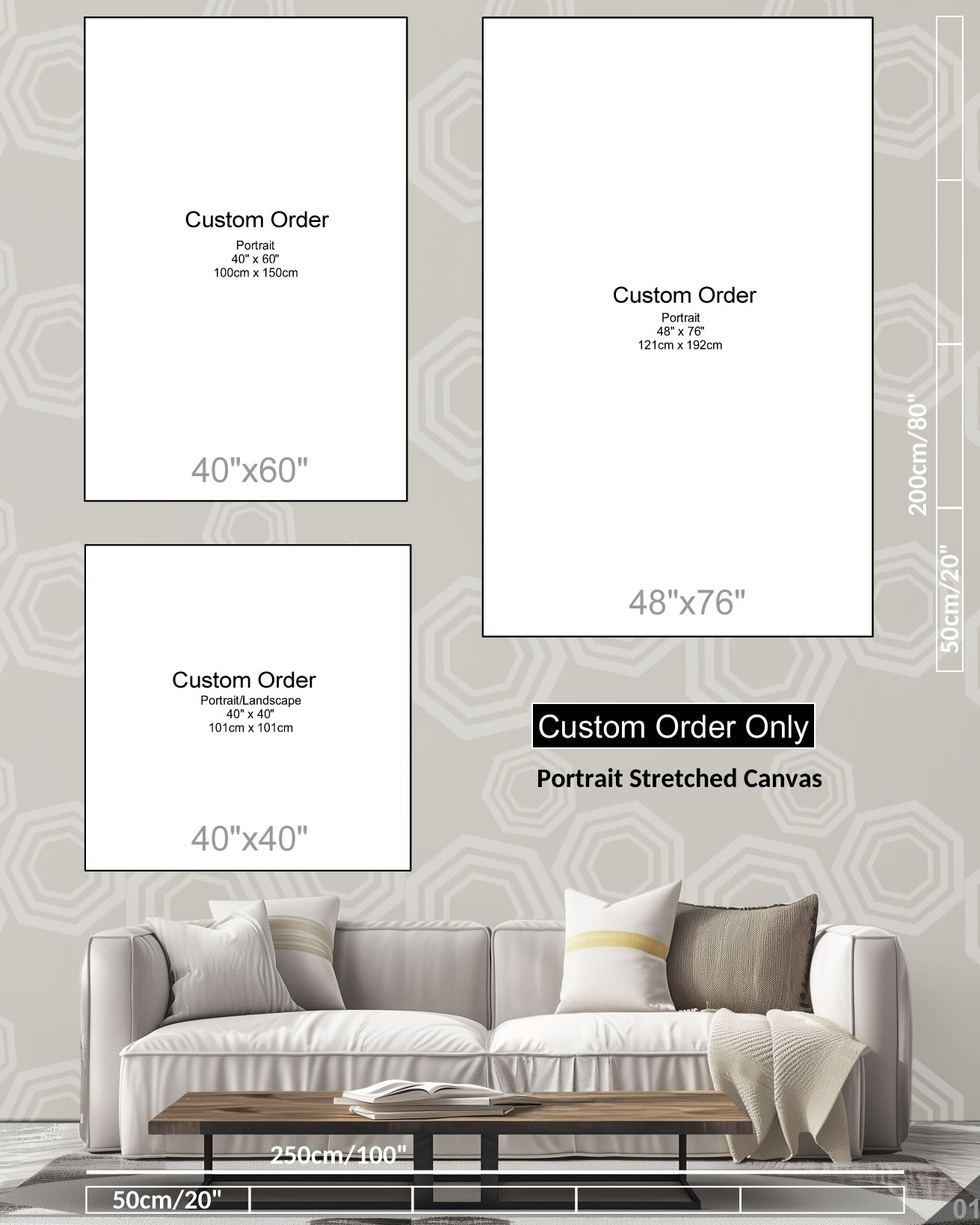 Black Cat White Kitten Four - Stretched Canvas - Image 39