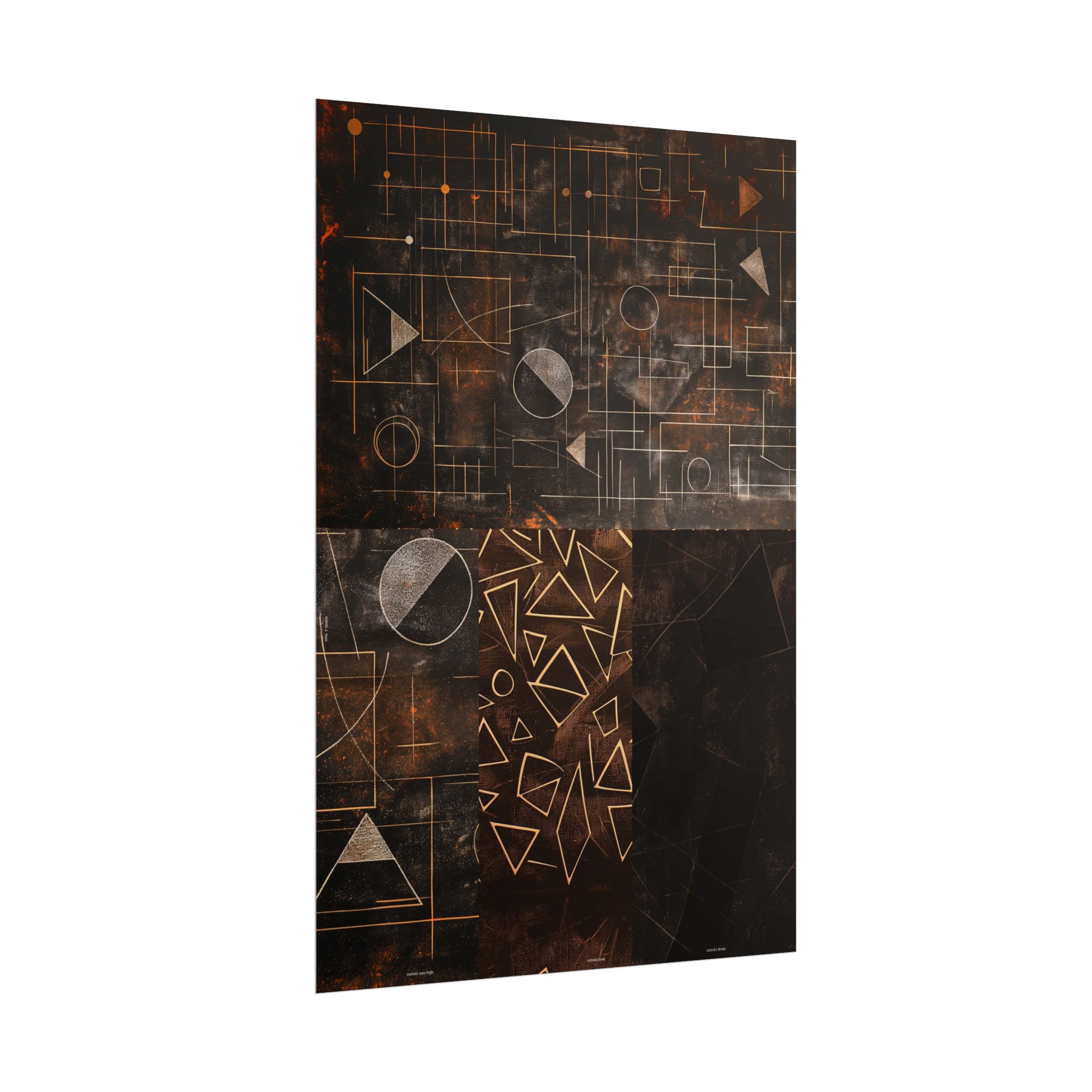 SAMPLER Astrals One two and three - Rolled Paper Prints - Image 11