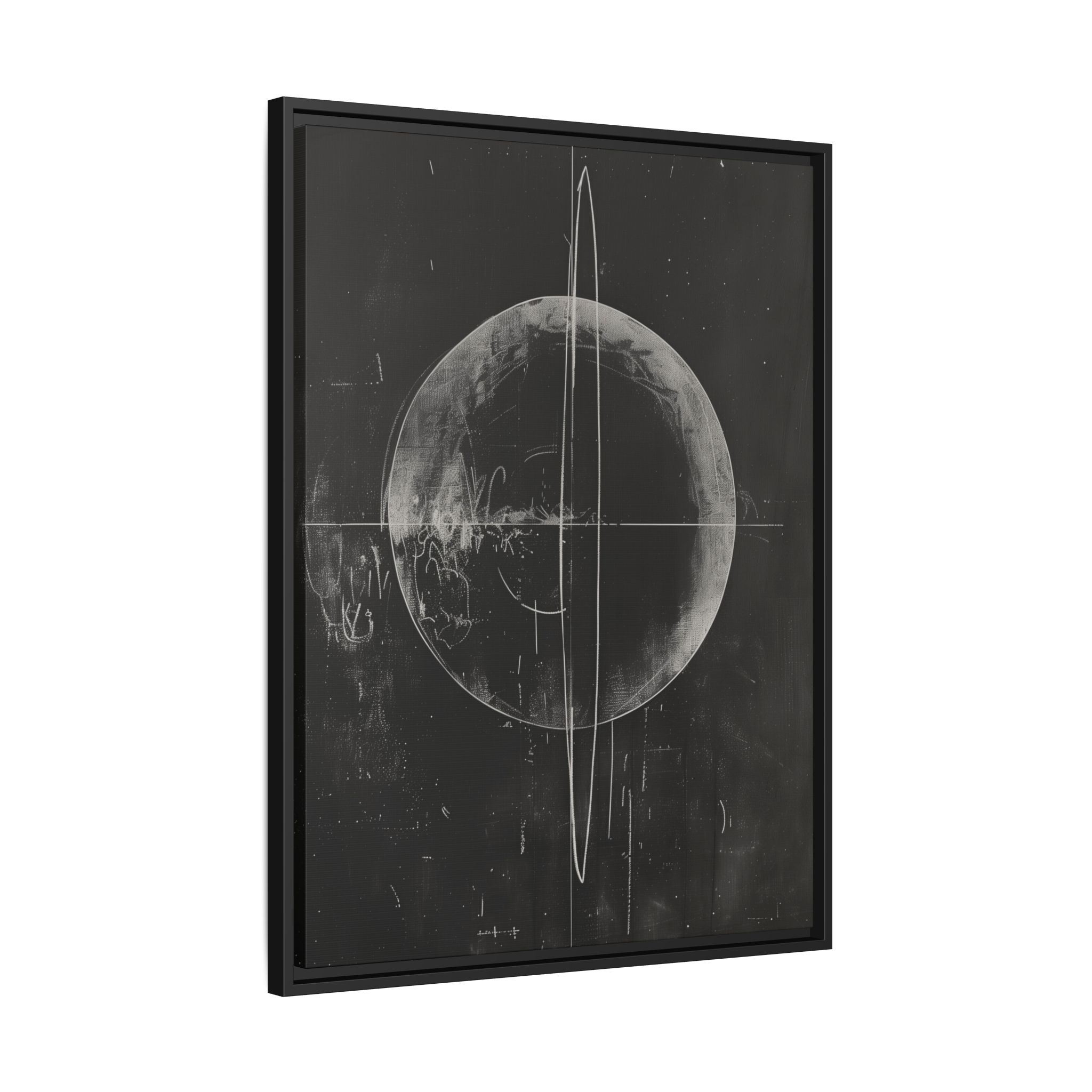 Black Board Science - Saturn - Custom Frame - Image 24