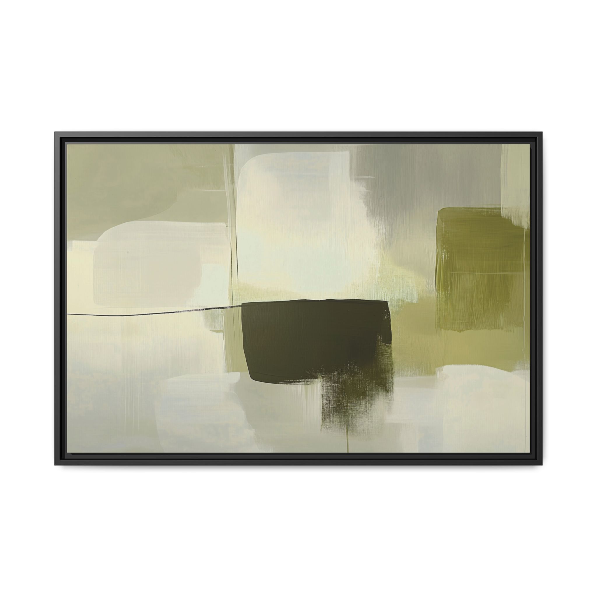 Loose Brushes - Hole - Olive - Custom Frame