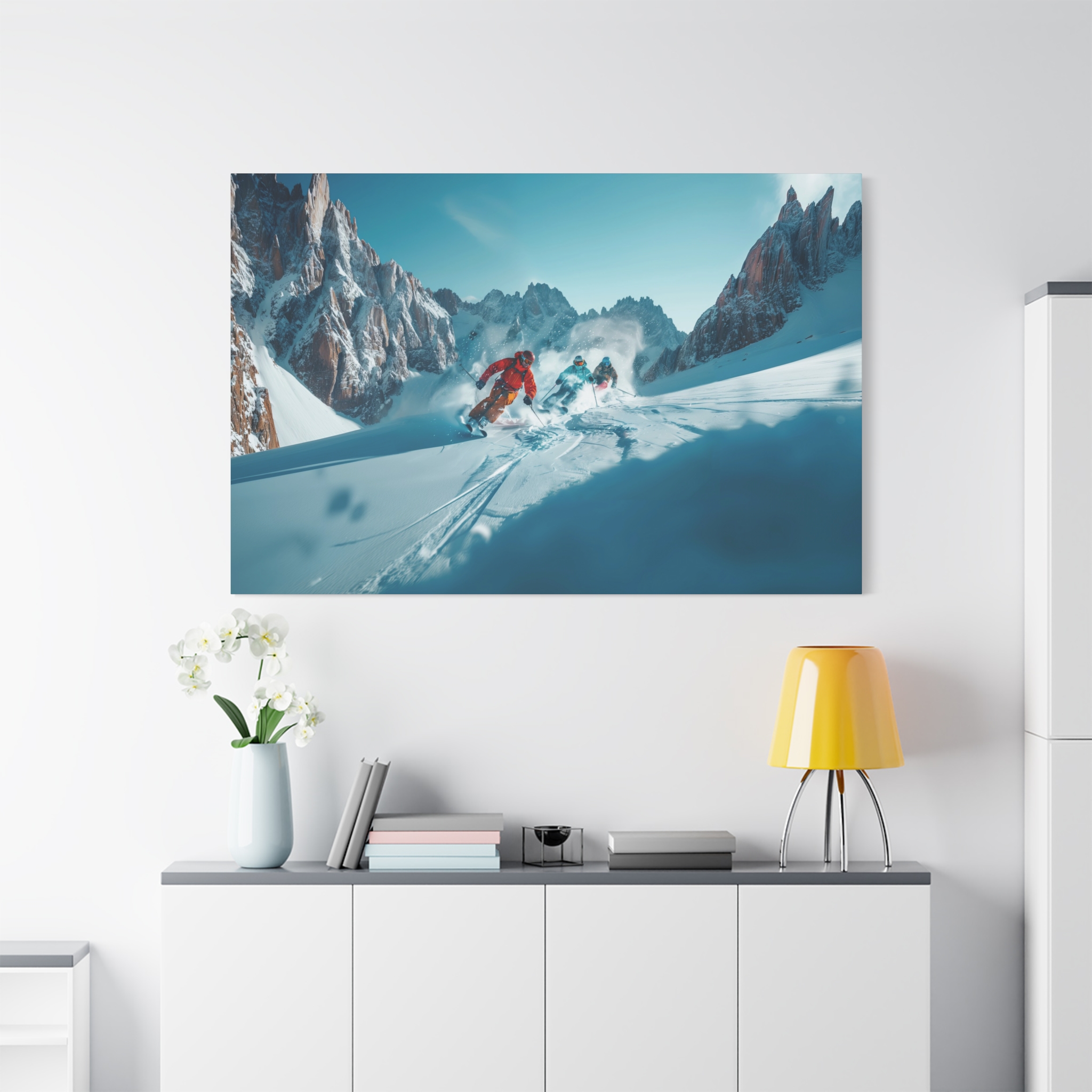 Powder Friends - Wide - Stretched Canvas - Image 35