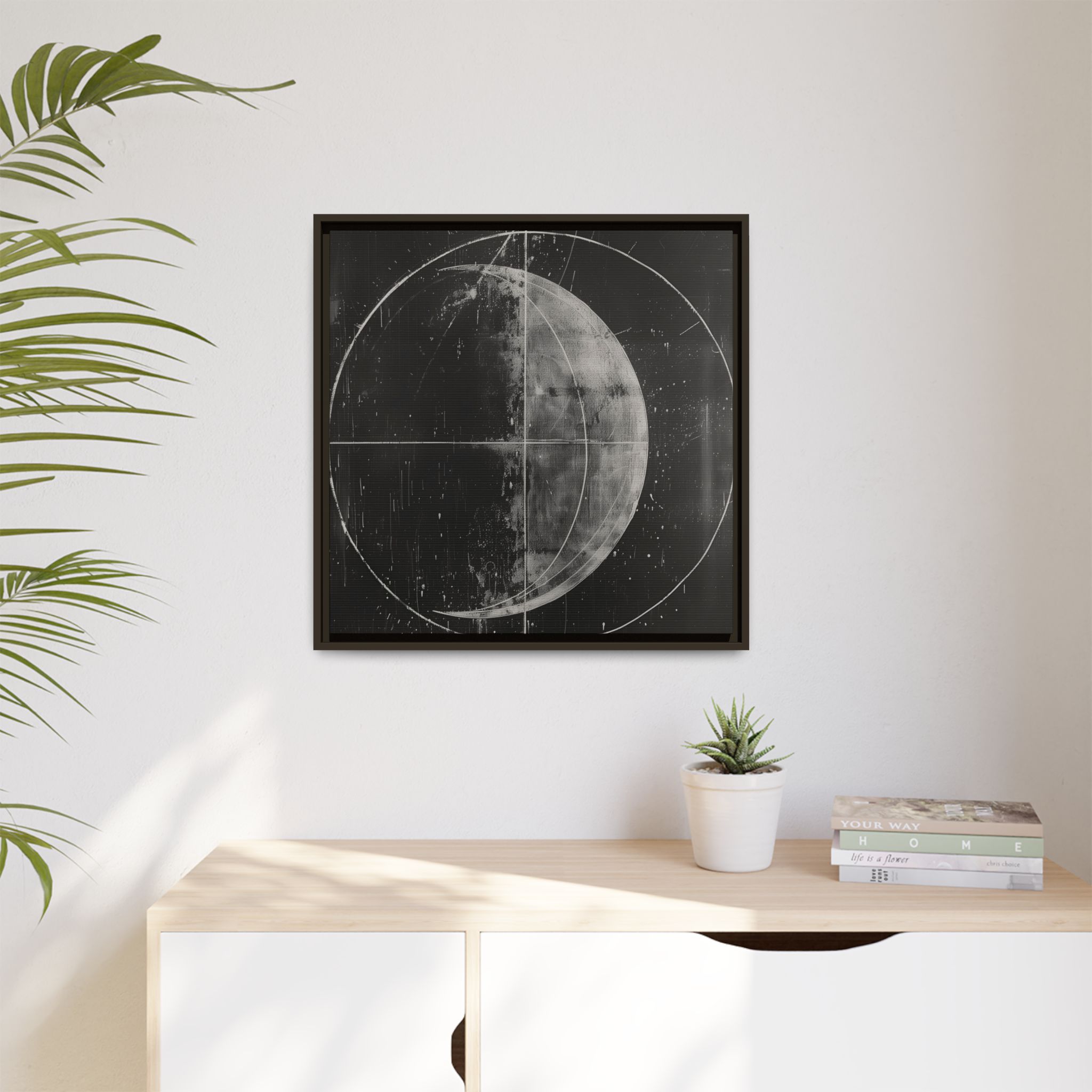Black Board Science - Moonphase - Custom Frame - Image 37