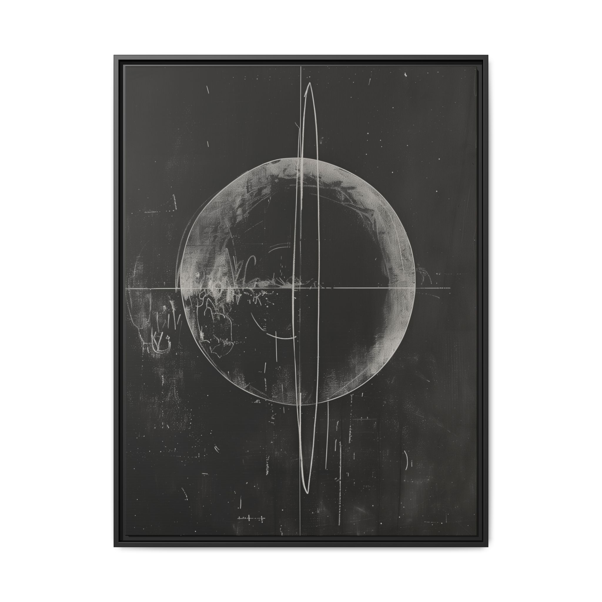 Black Board Science - Saturn - Custom Frame - Image 11