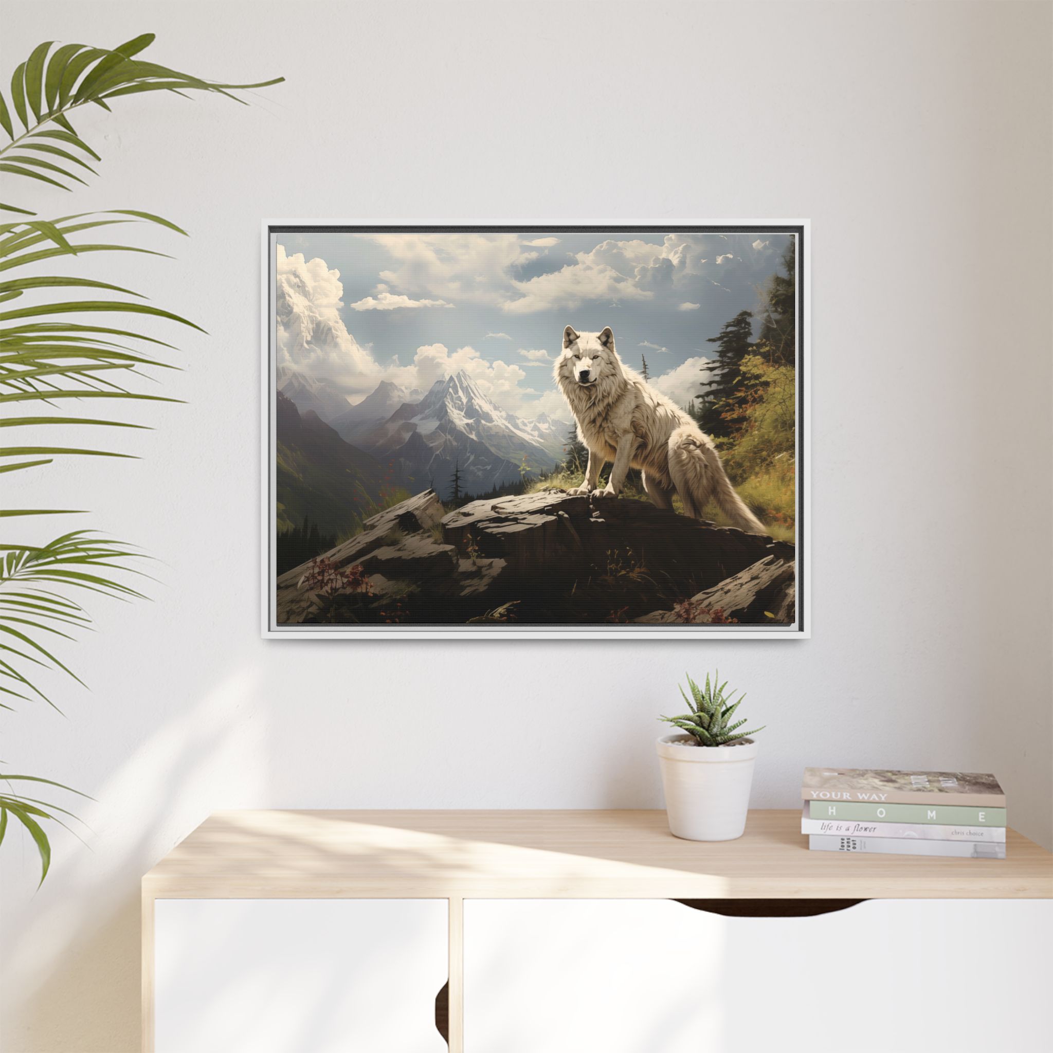 Wolf Mountain - Grass - Custom Frame - Image 31