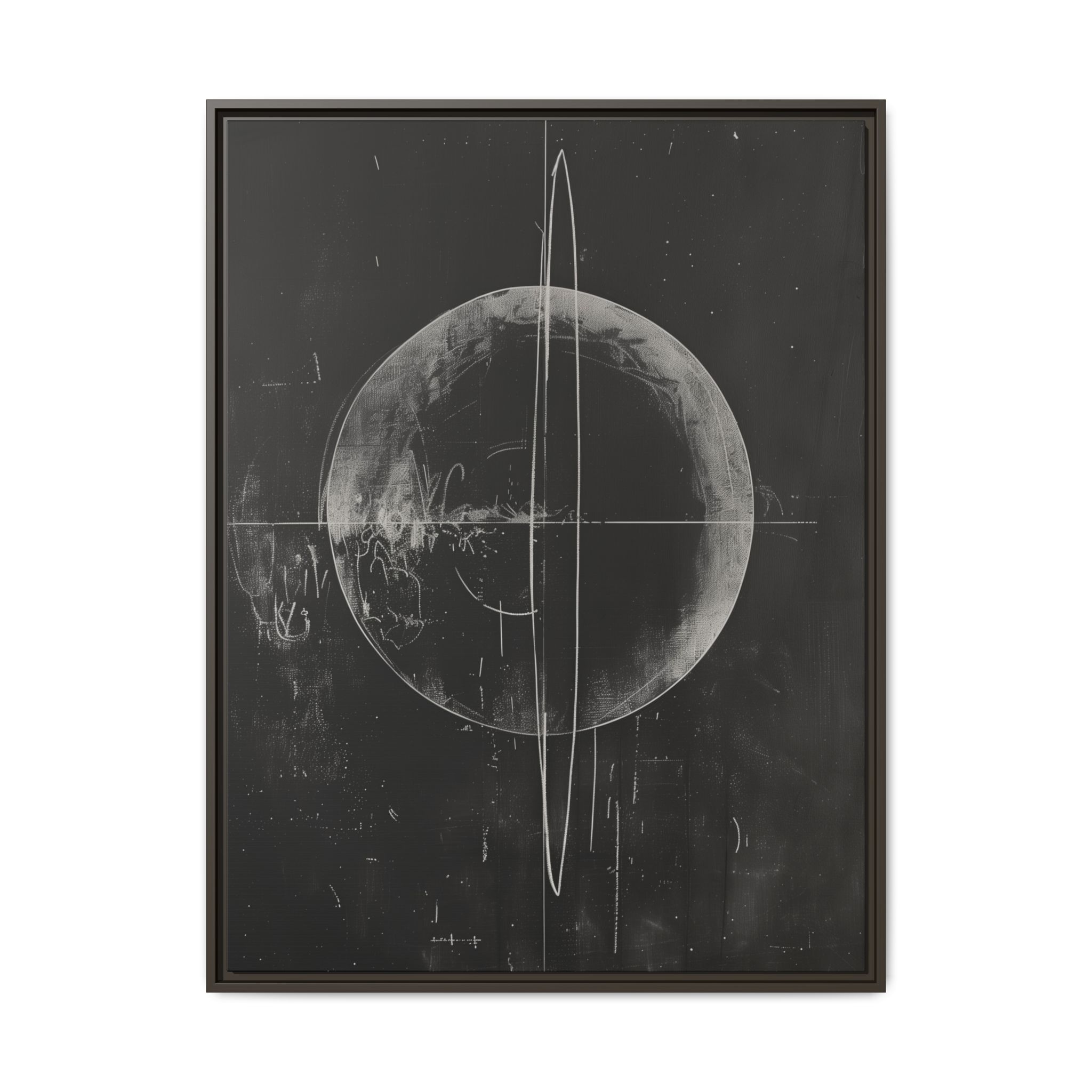Black Board Science - Saturn - Custom Frame - Image 16